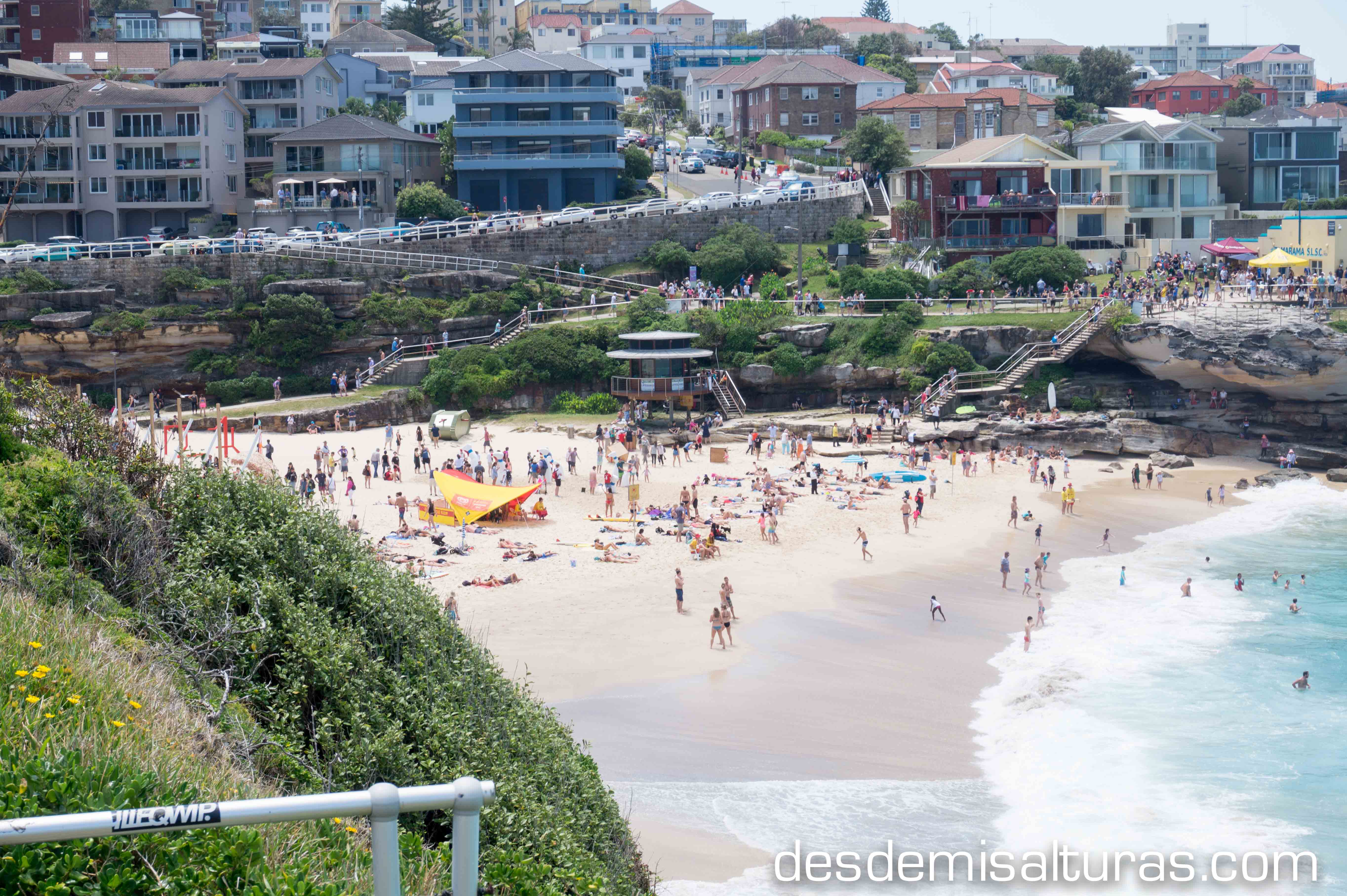 Playa de Tamarama, por desdemisalturas