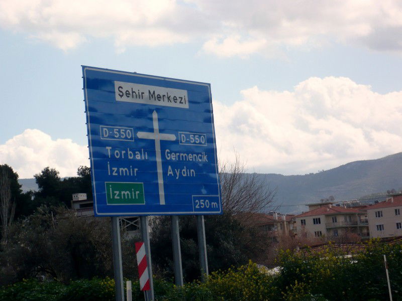 Camino de Éfeso a Selçuk, por lamaga