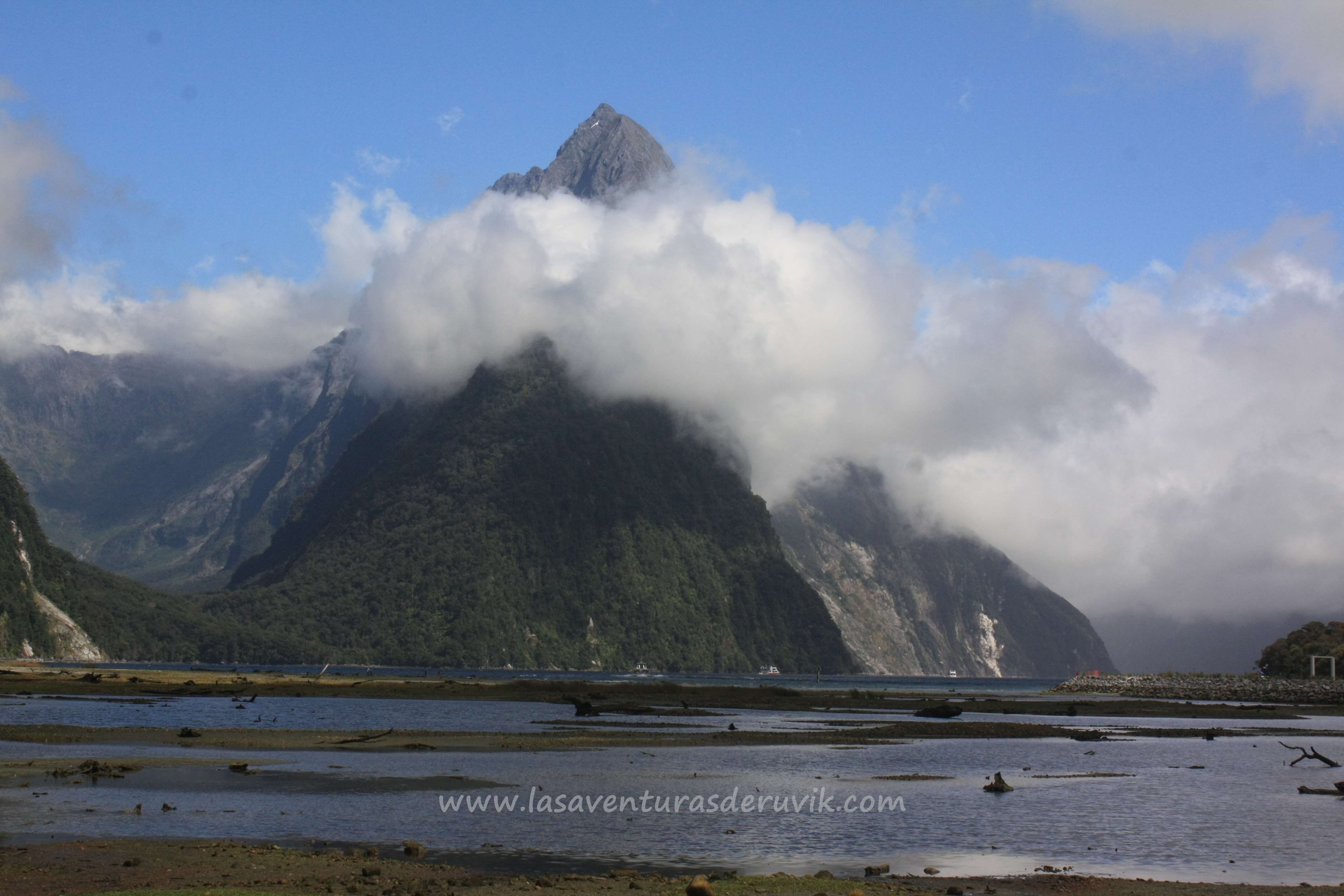 Milford Sound Foreshore Track, por Las Aventuras de Ruvik