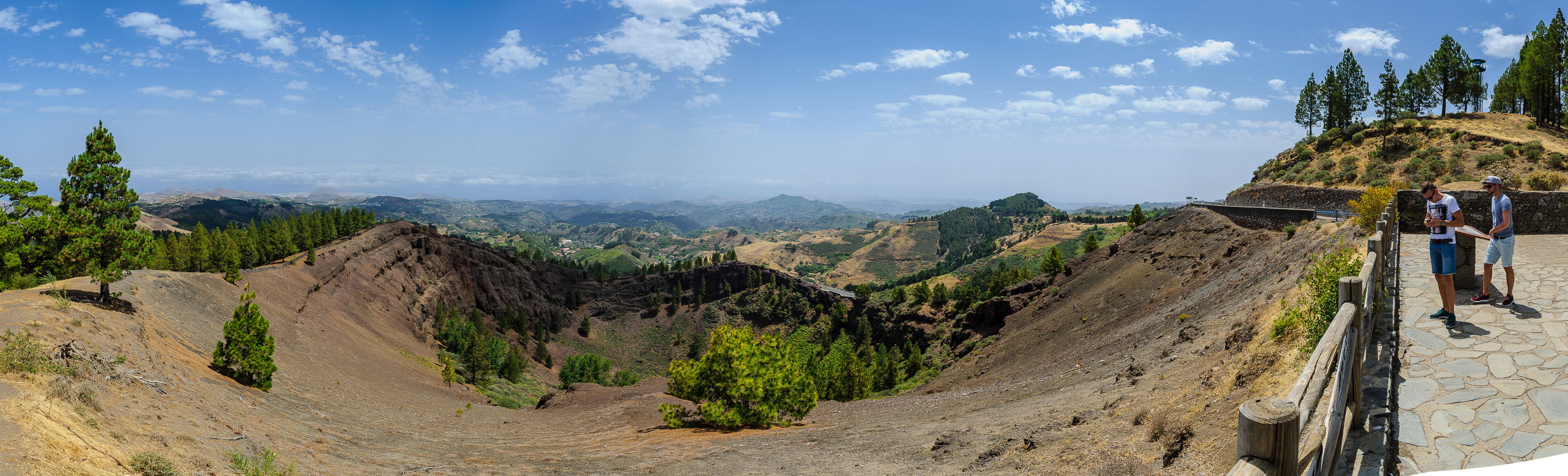 La Caldera de los pinos de Galdar, por Julián Nieves Camuñas