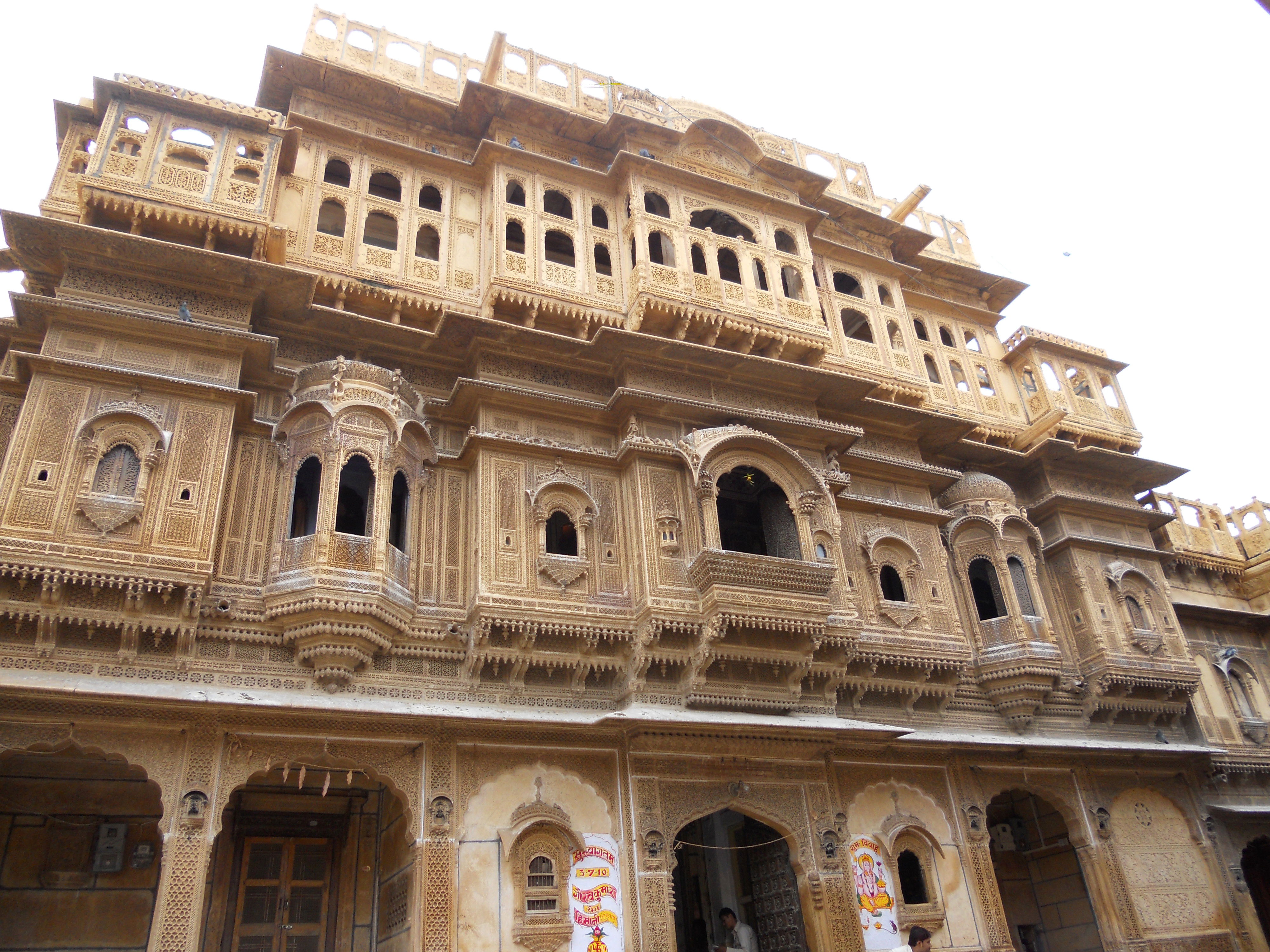 Las Havelis de Jaisalmer, por Coline