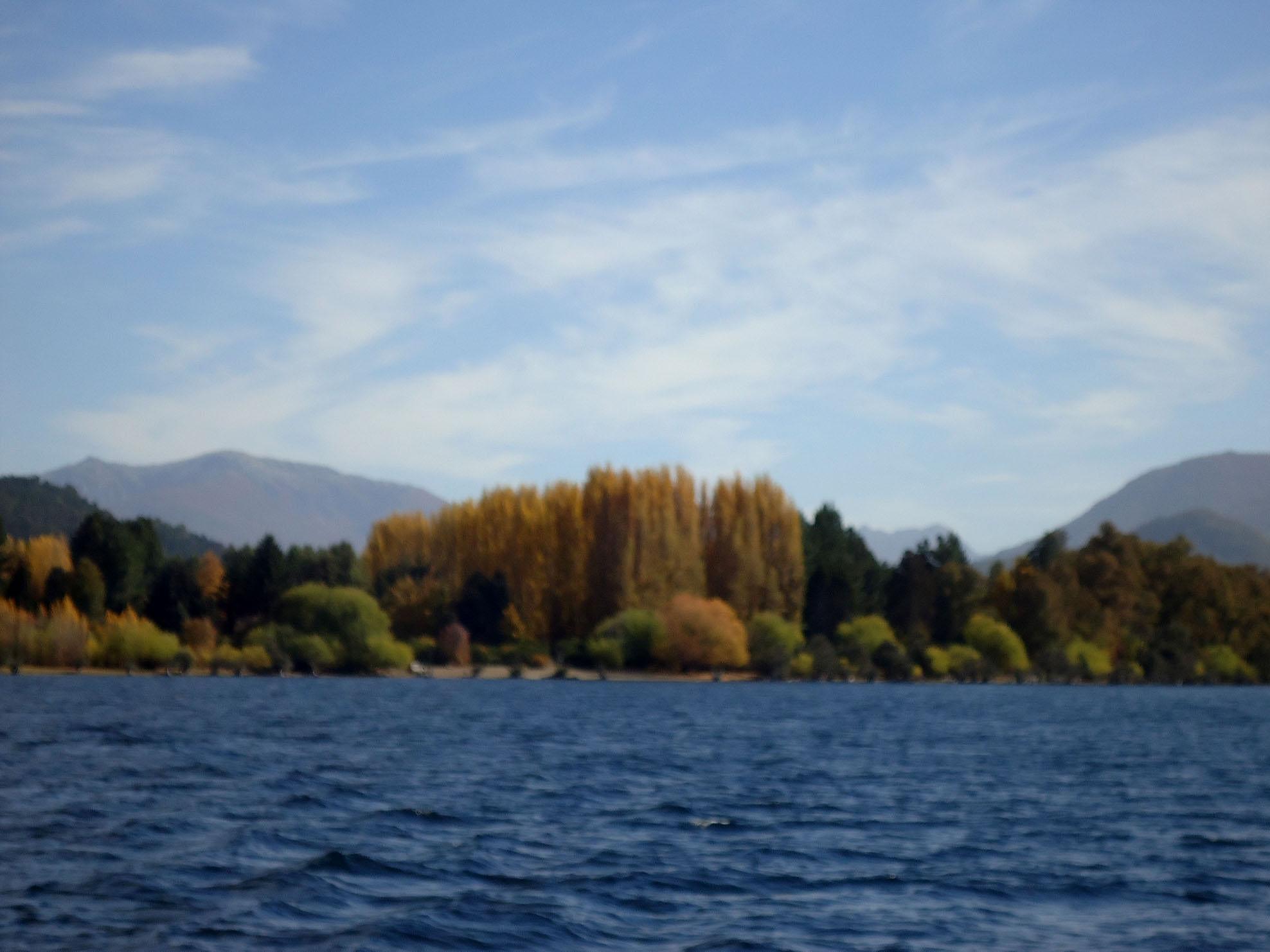 Lago Huechulafquen, por Marta Pilar