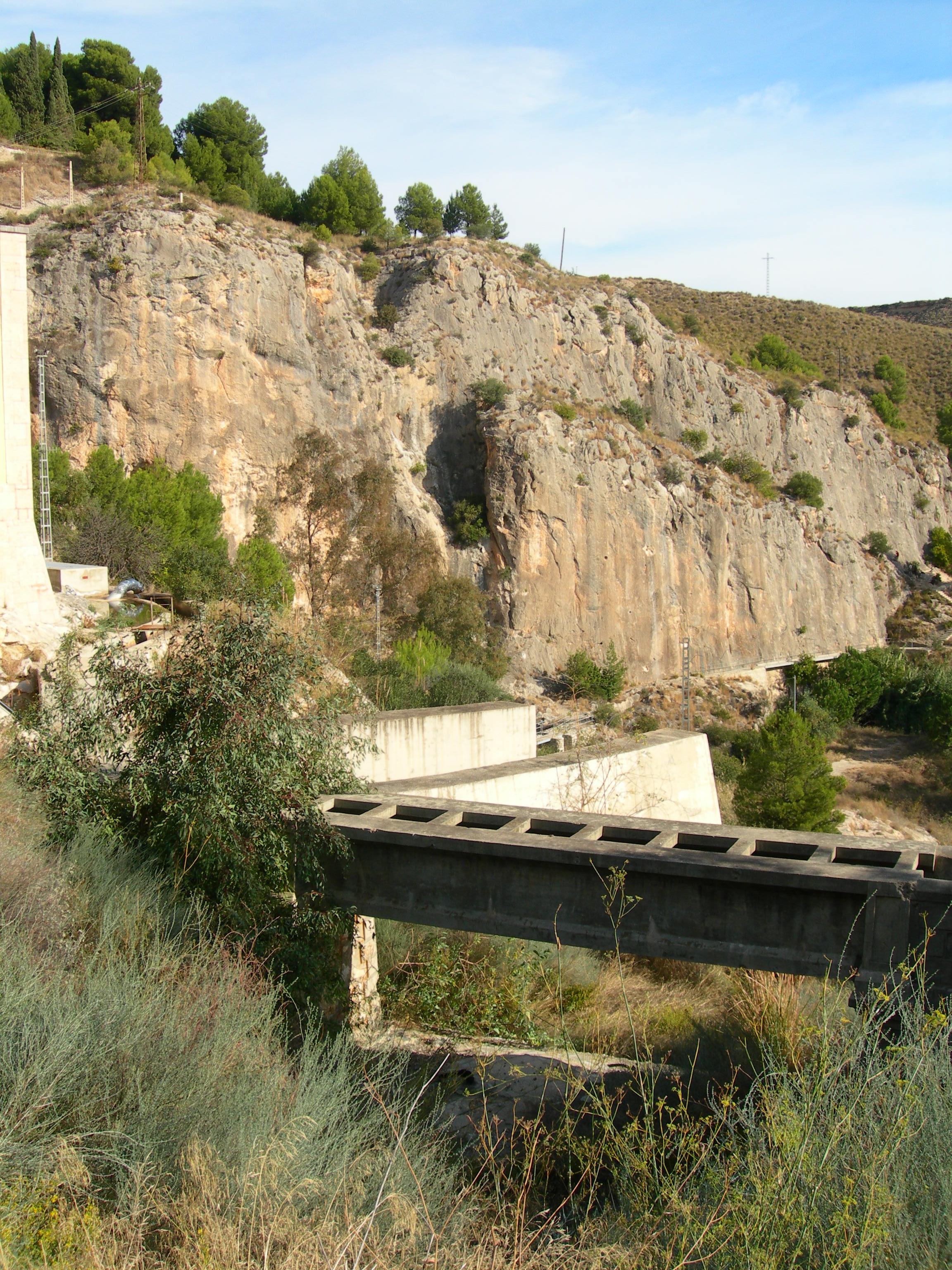 Pared de La Presa, por Esther