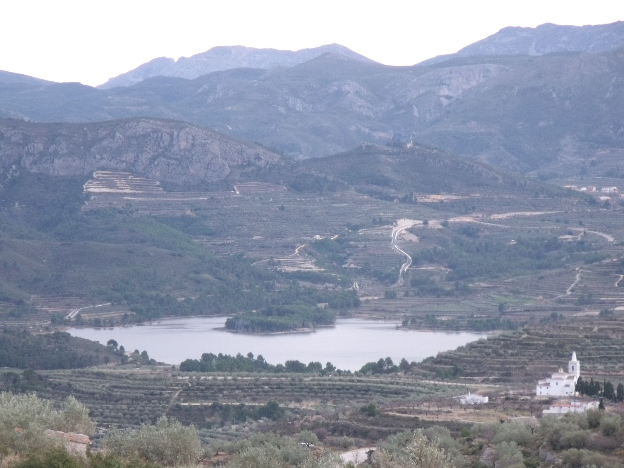 Trayecto Beniarrés-Castelló del Rugat, por sala2500