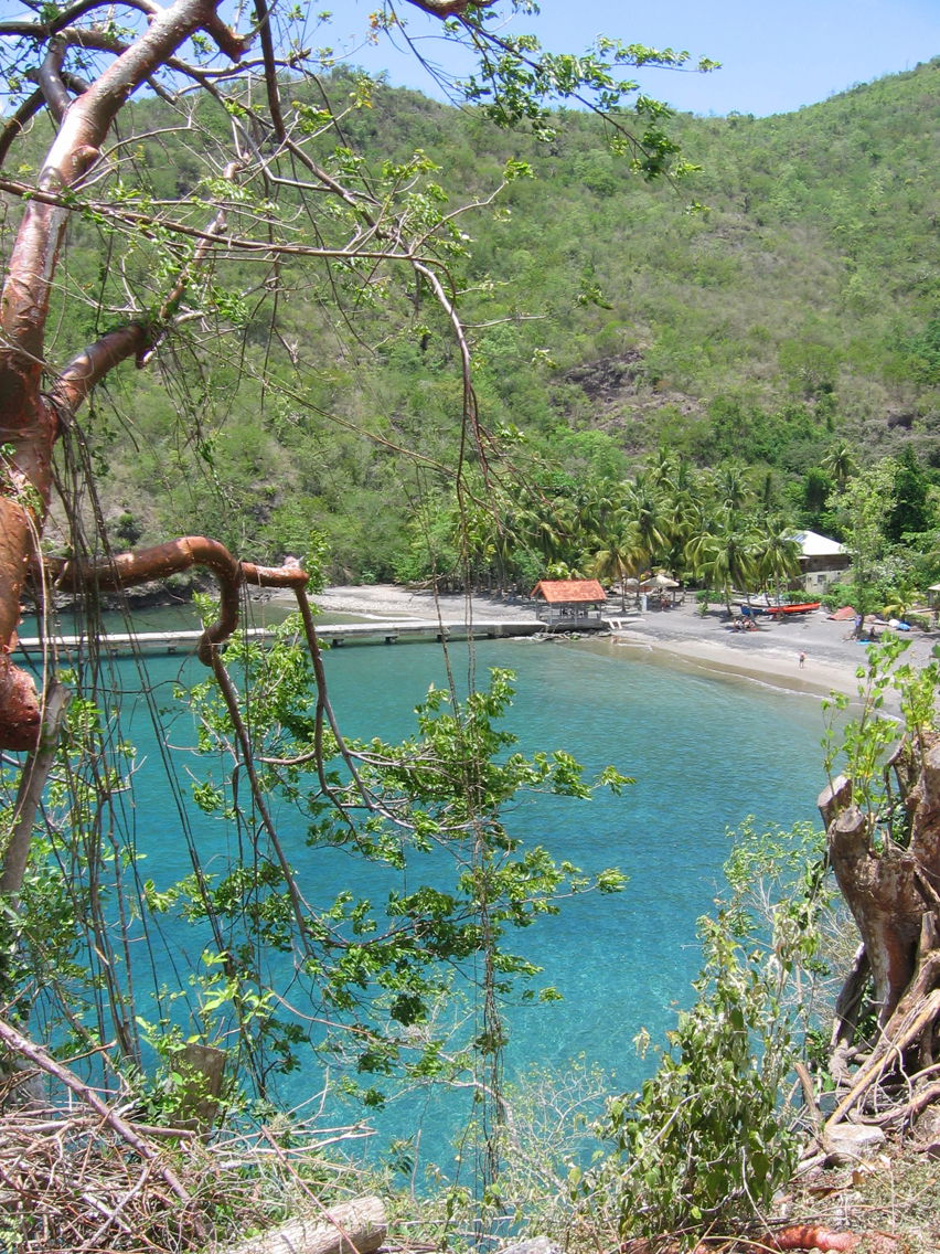 Playas de Anse Noire y Anse Dufour, por Claudia 