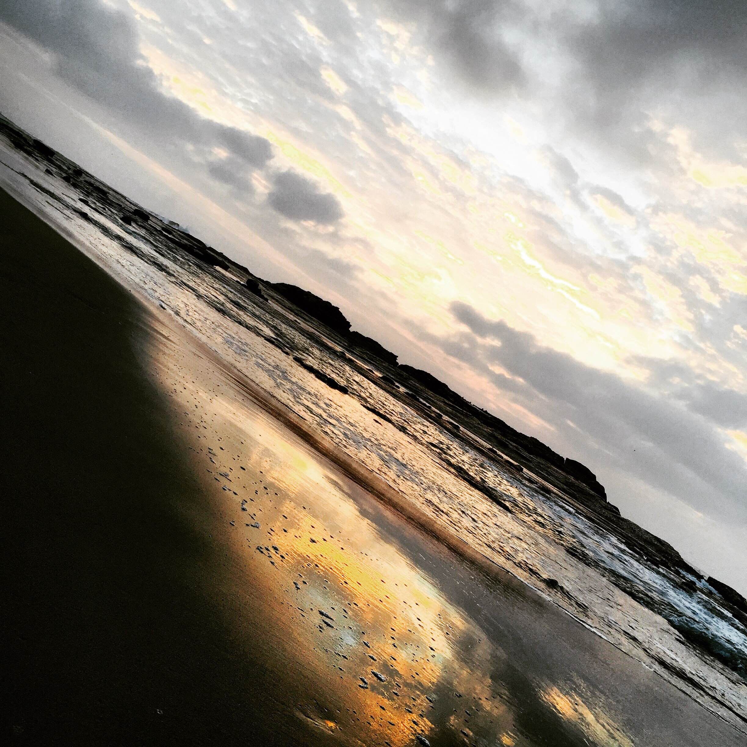 Playa las peñas, por Andrés Sagredo M
