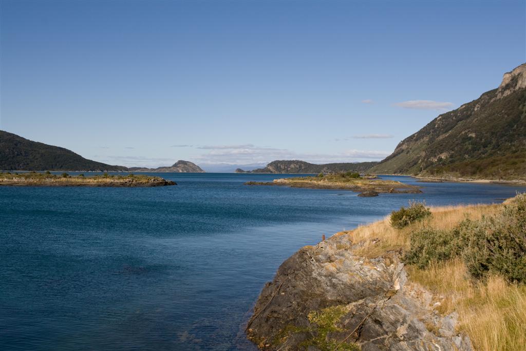 Baia Lapataia, por Grazia Bertano