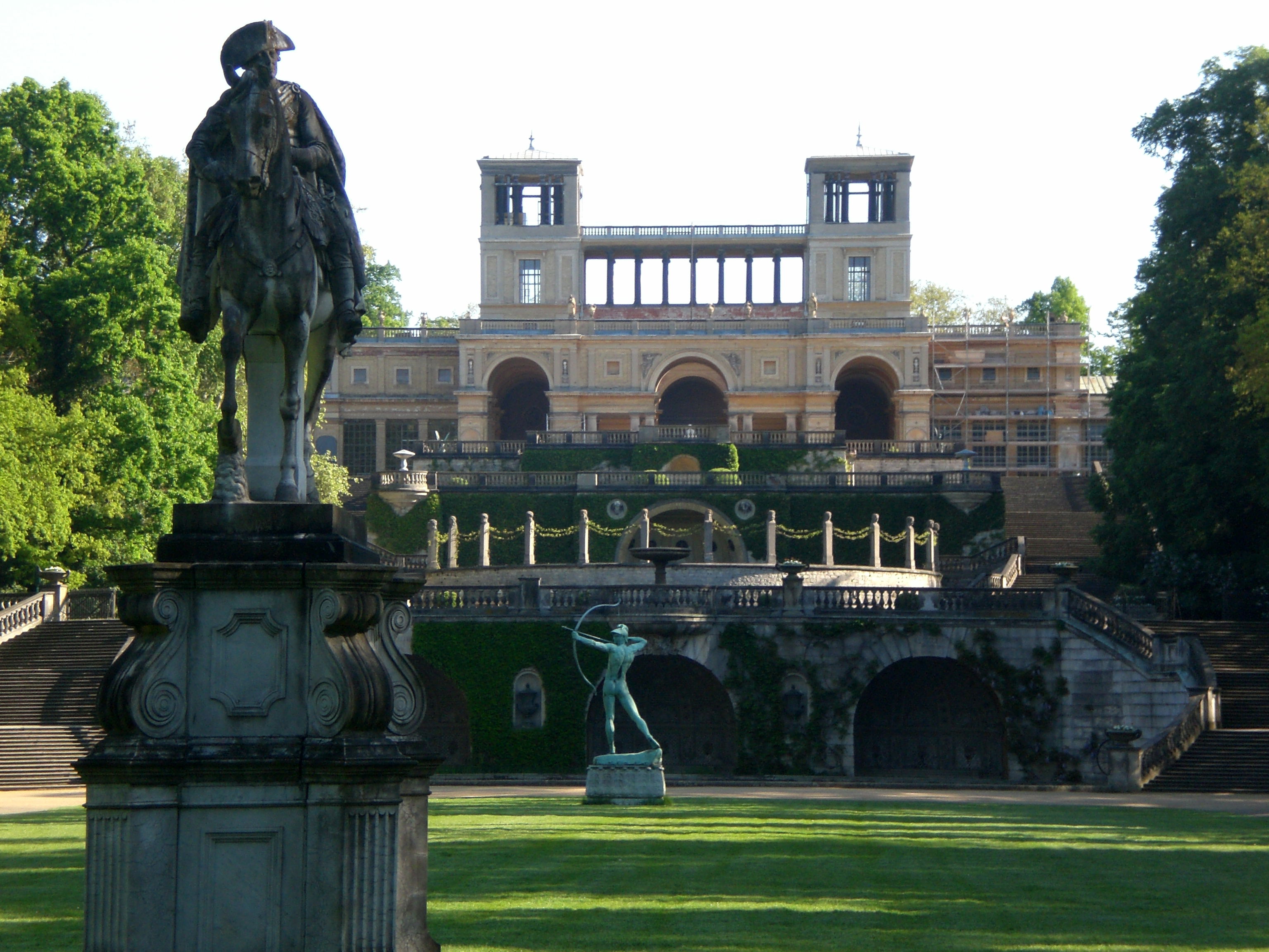 Molino del parque Sanssouci, por Zombeni