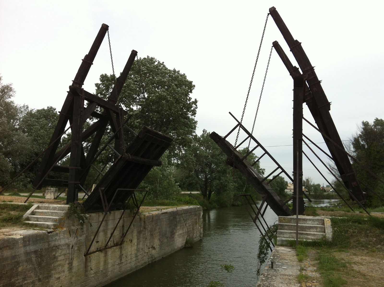 Le Pont de Langlois, por Fermin Bernaus Berraondo