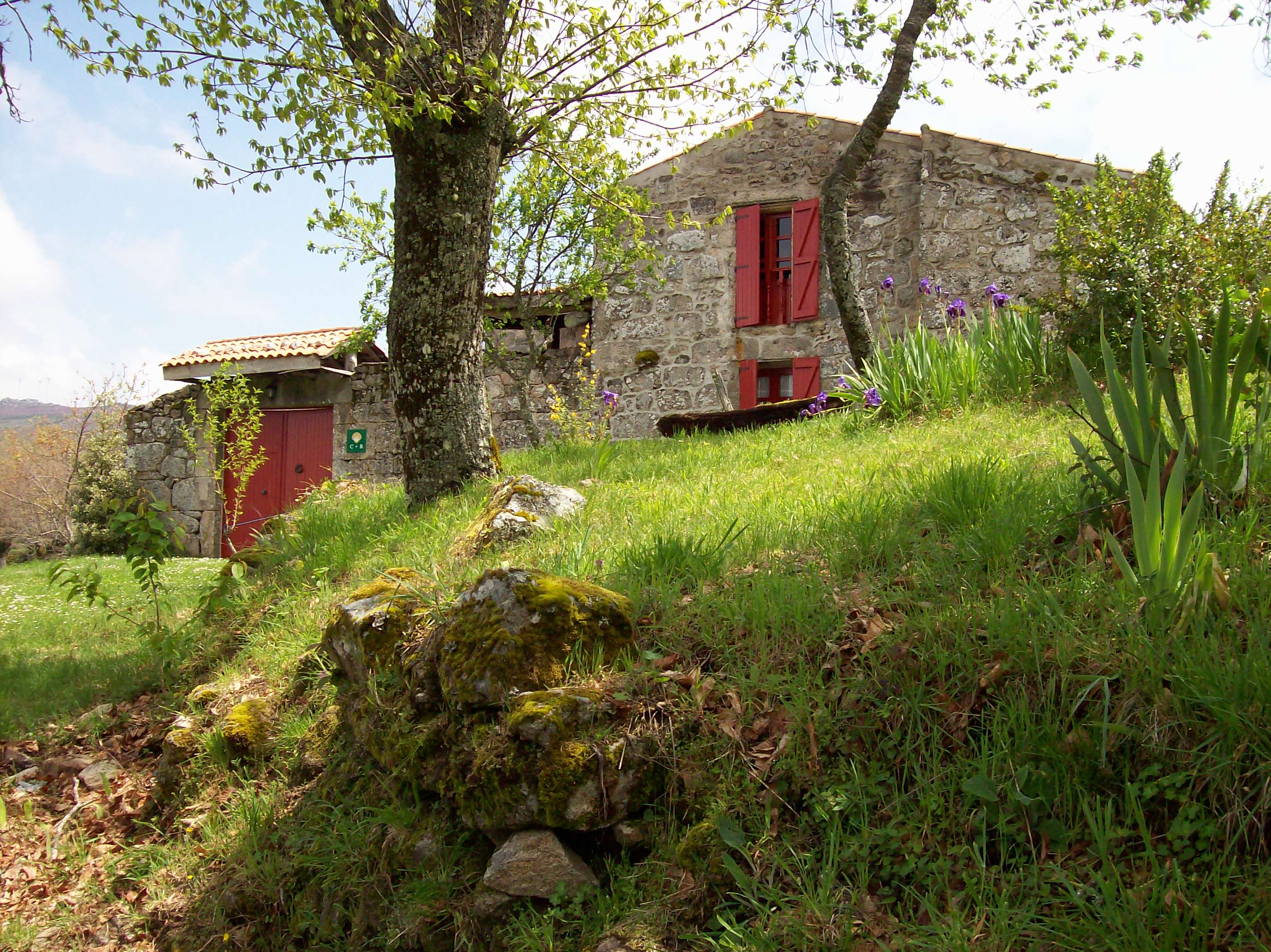 Caserío da Castiñeira, por Manuel Rolán Díaz