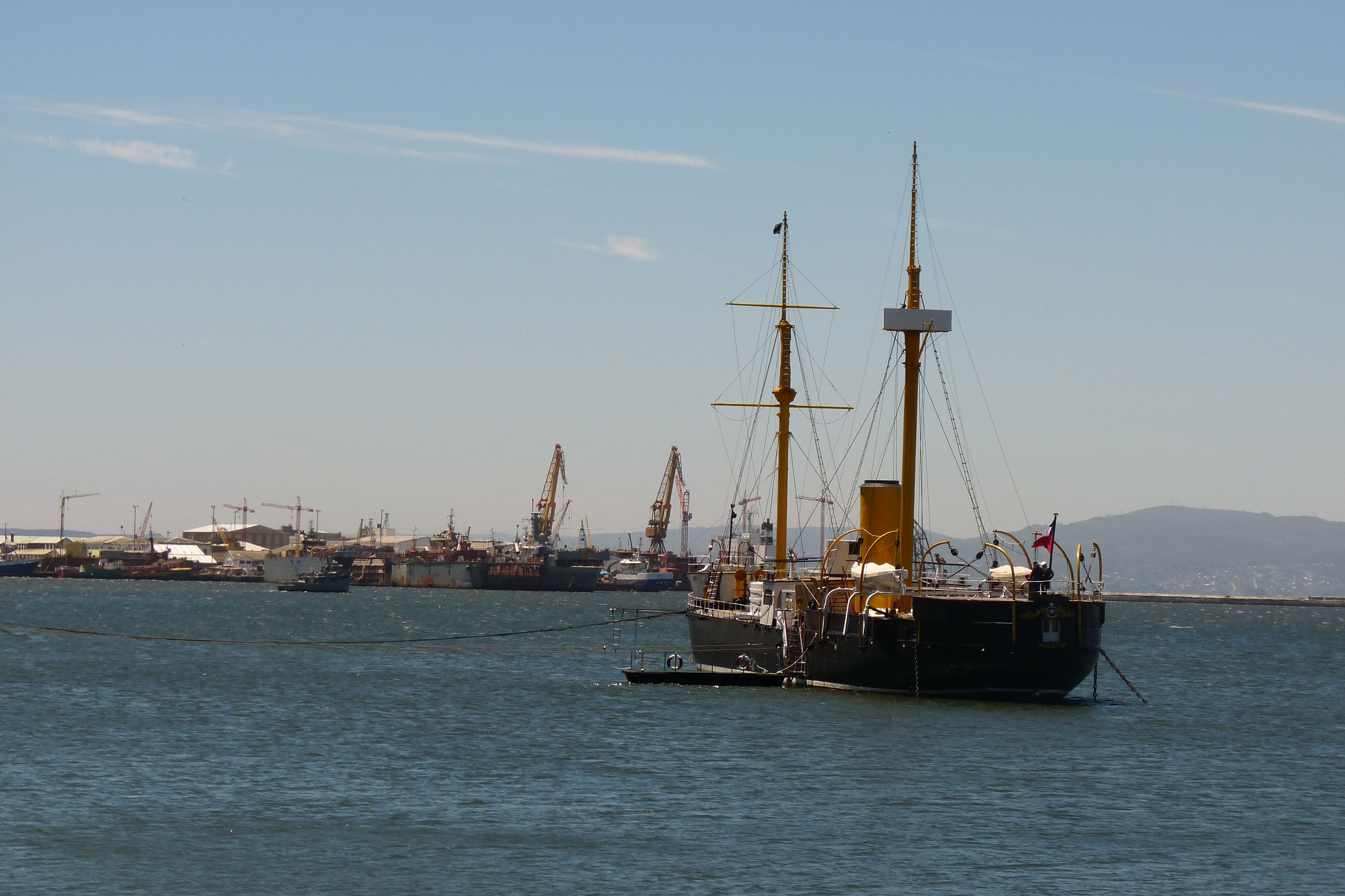 Bahía de Talcahuano, por Pablo Olivera 