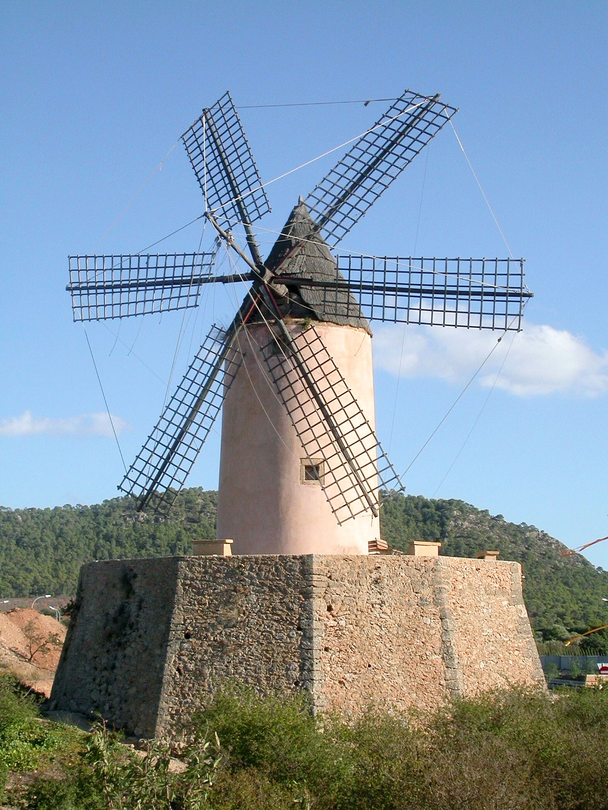 Molino de Santa Ponsa, por Manuel Medina