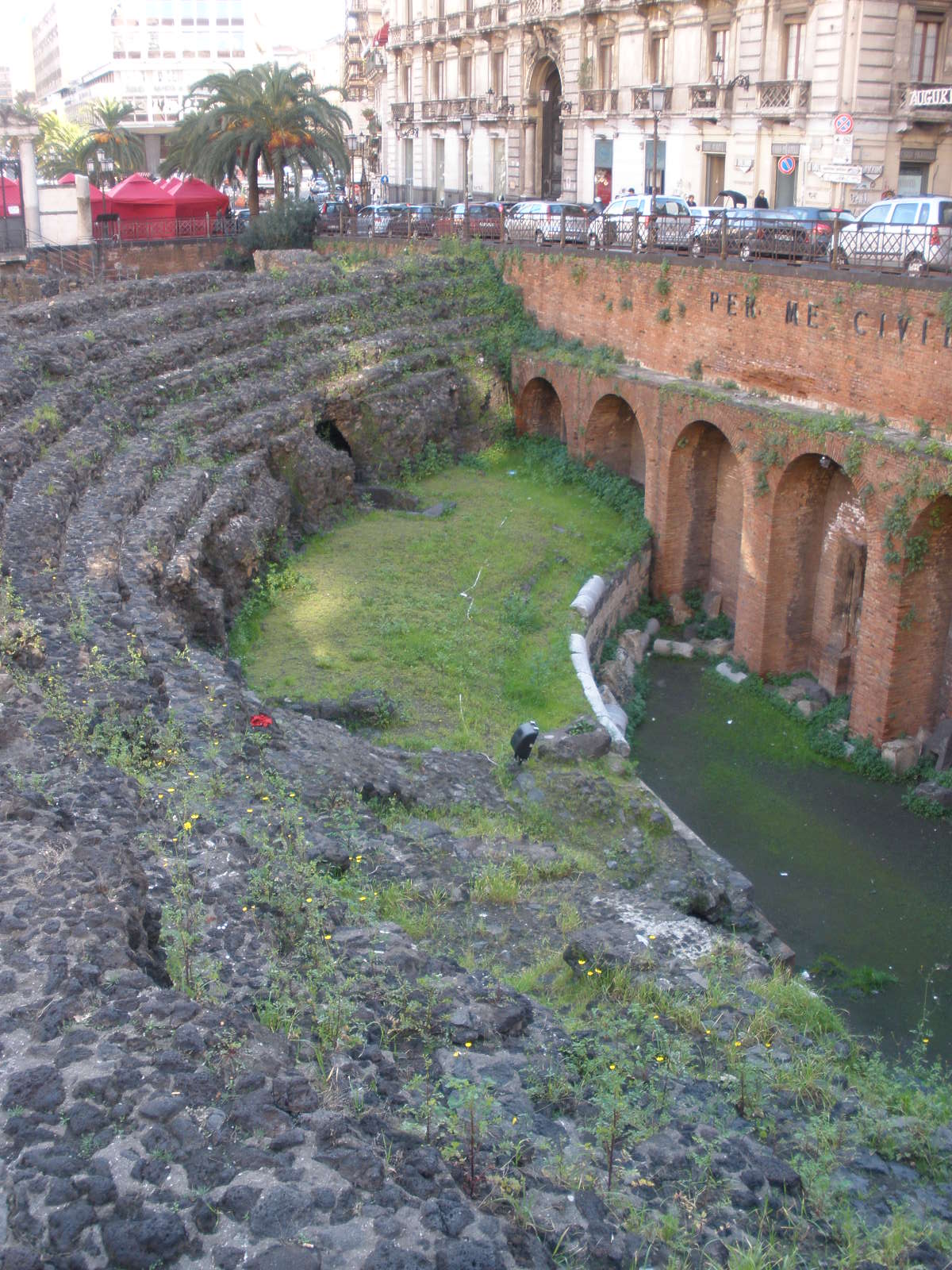 Anfiteatro romano, por mmozamiz
