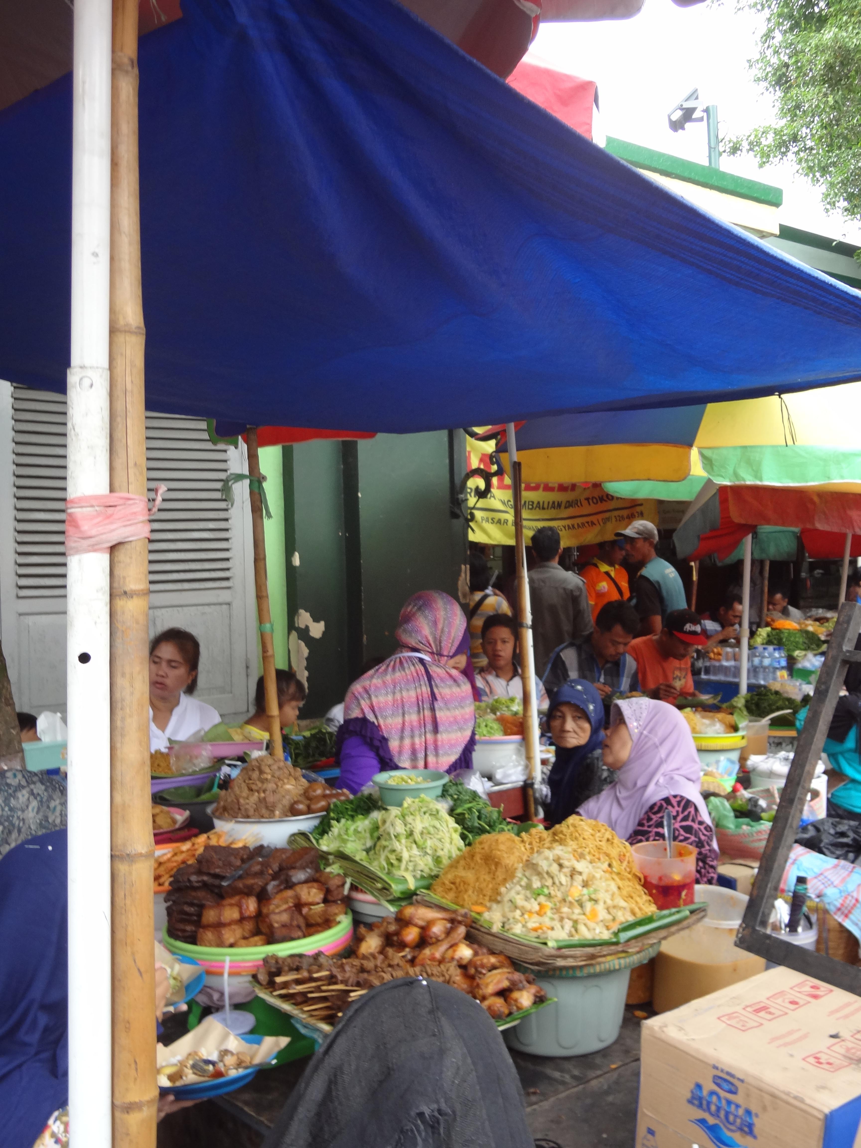 Mercado de Yogyakarta, por Coline