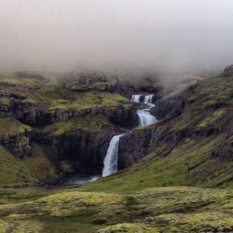 Cascada Litlanesfoss, por Roberto Gonzalez