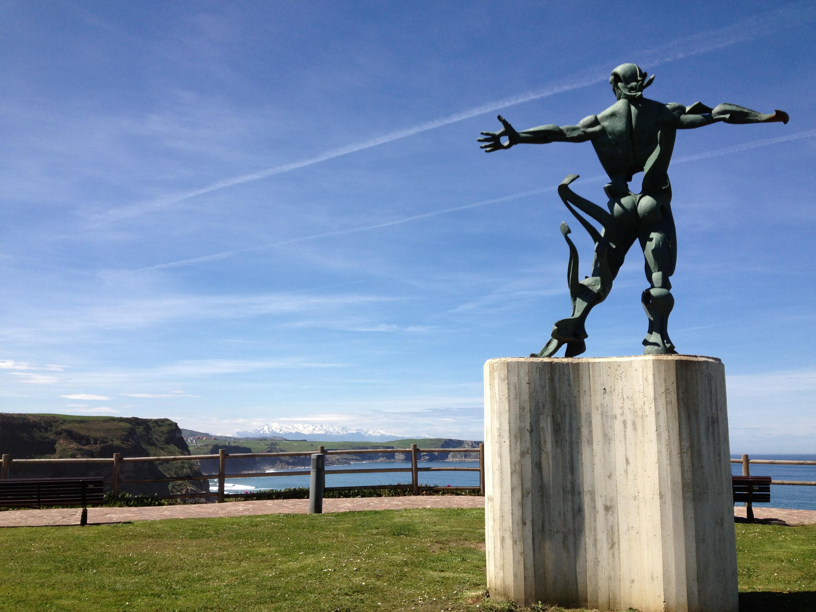 Estatua de los Vientos, por Antonio Imízcoz