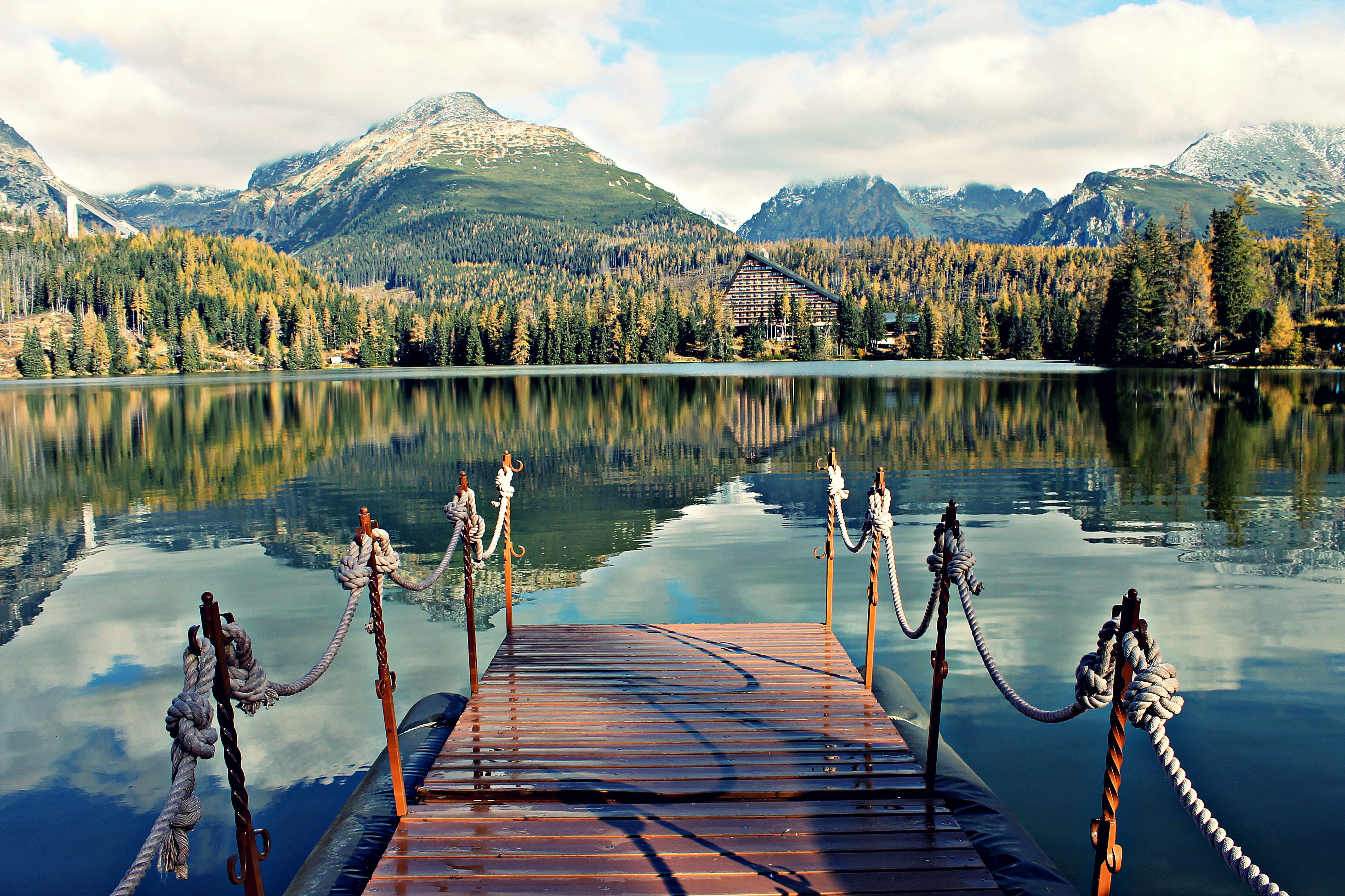 Lago Strebské Pleso, por Rémi Delassus