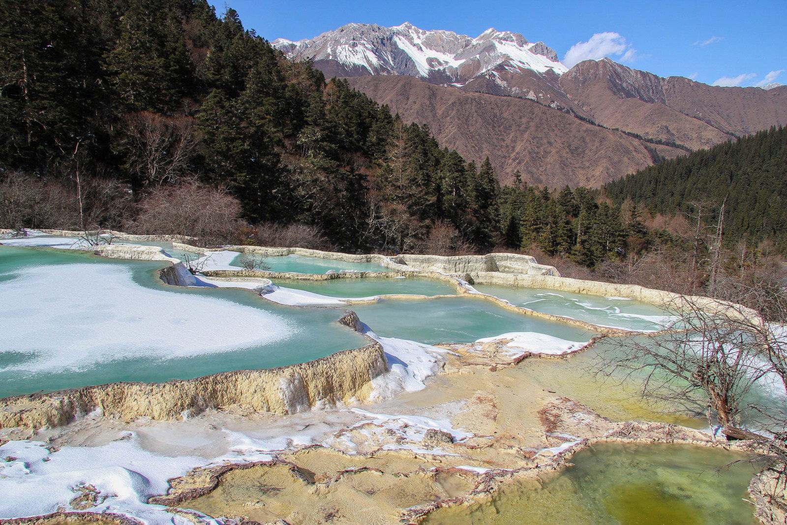 Huanglong, por Miriam y Fernán