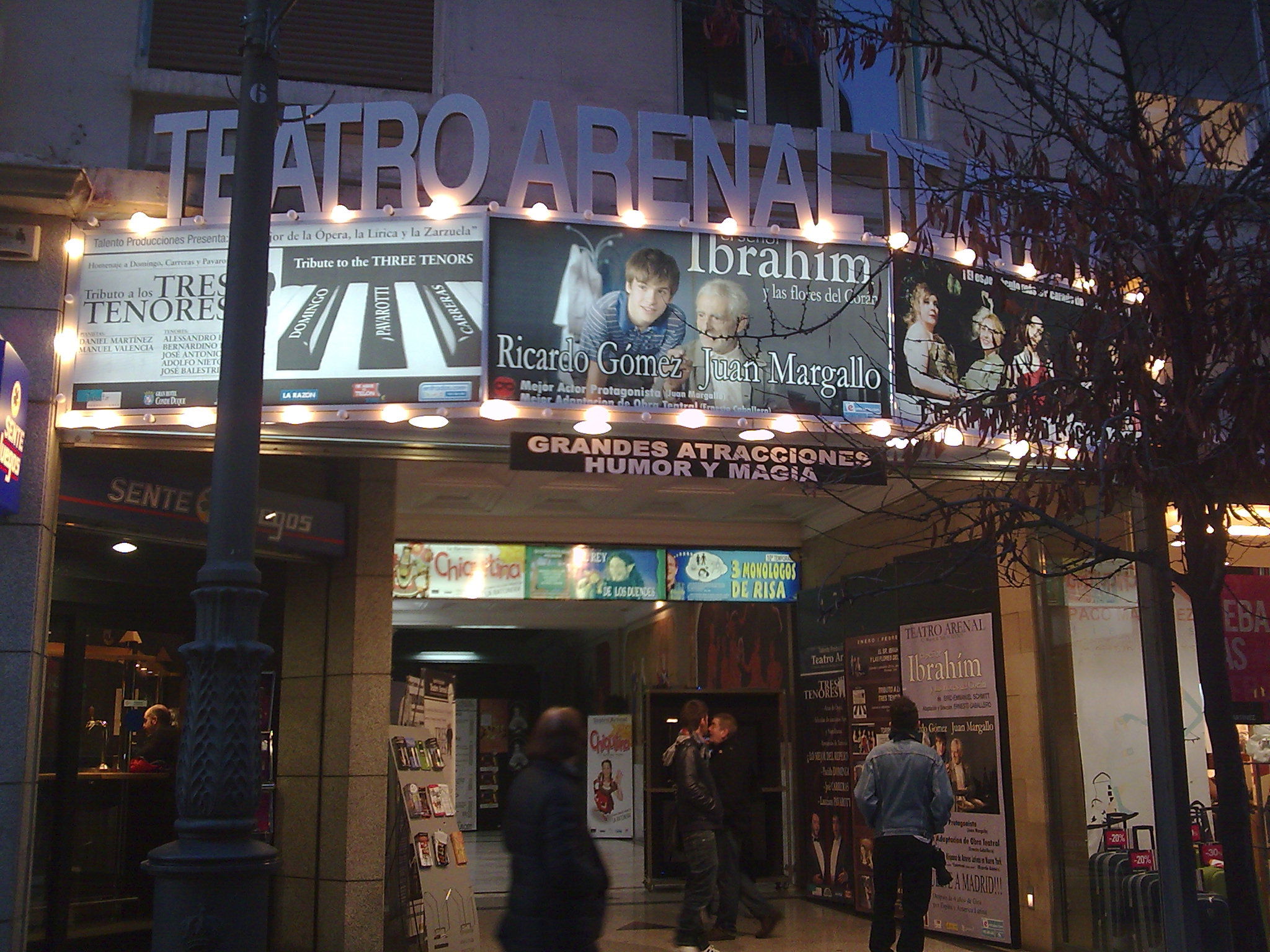 Café Teatro Arenal, por 1906
