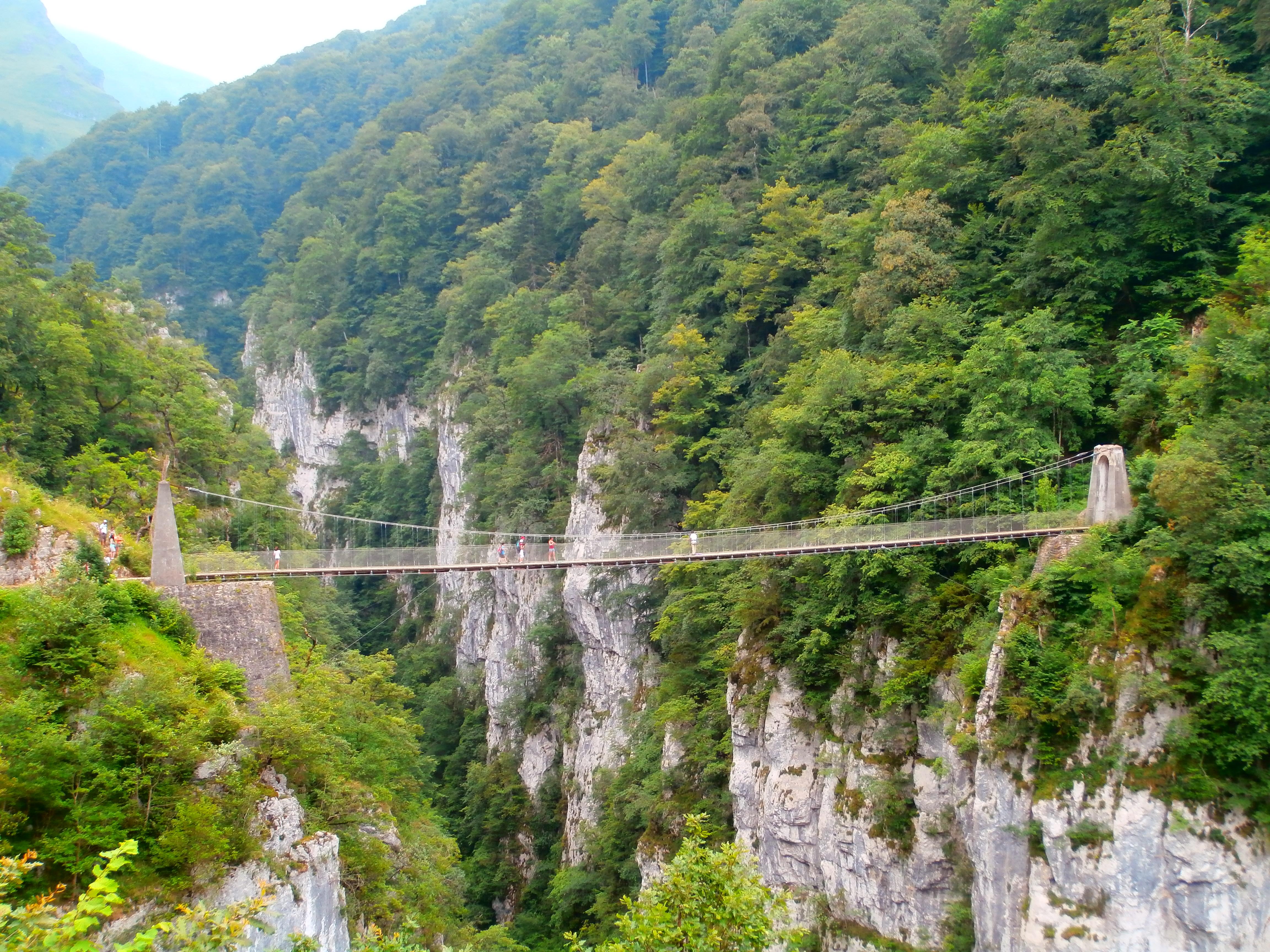 Puente de Larrau, por Silvia del Moral