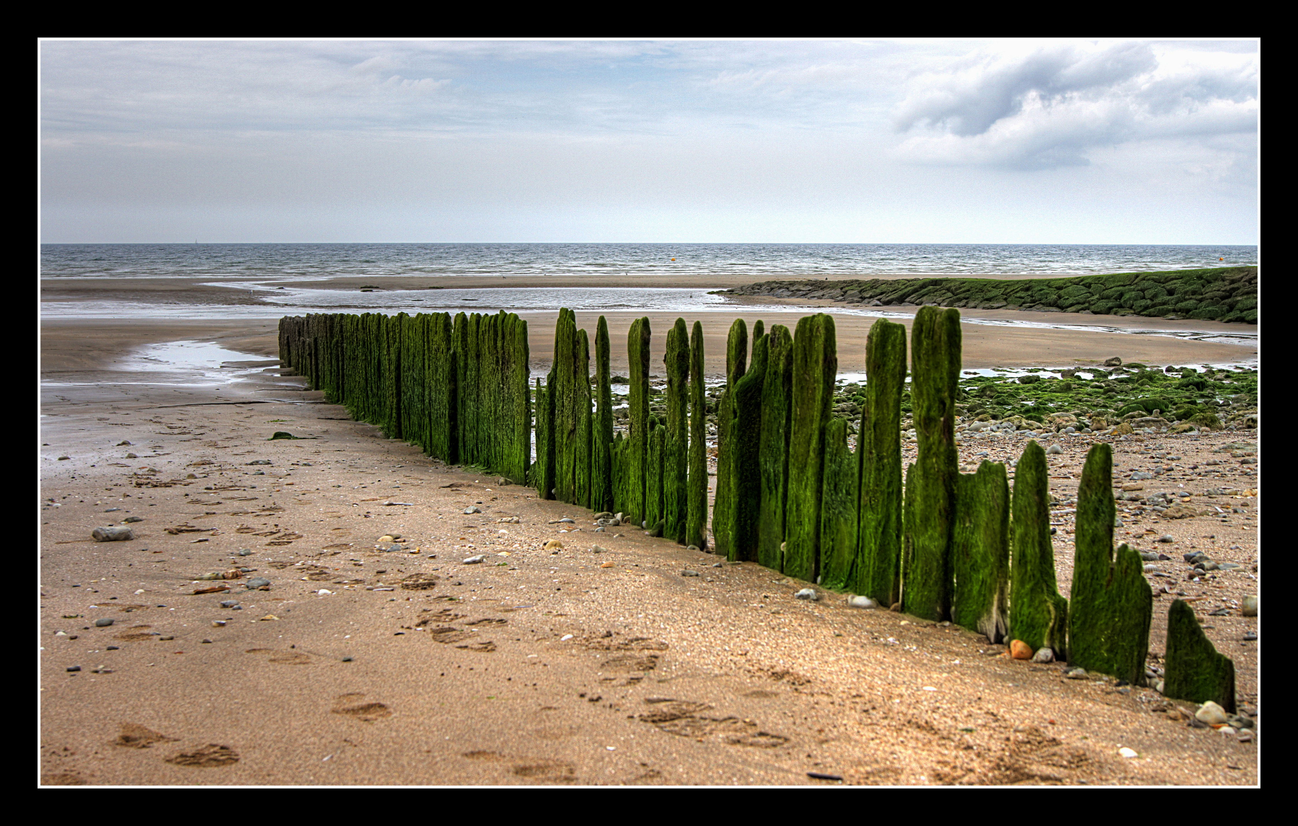 Playa de Villiers-sur-mer, por Roodolphe