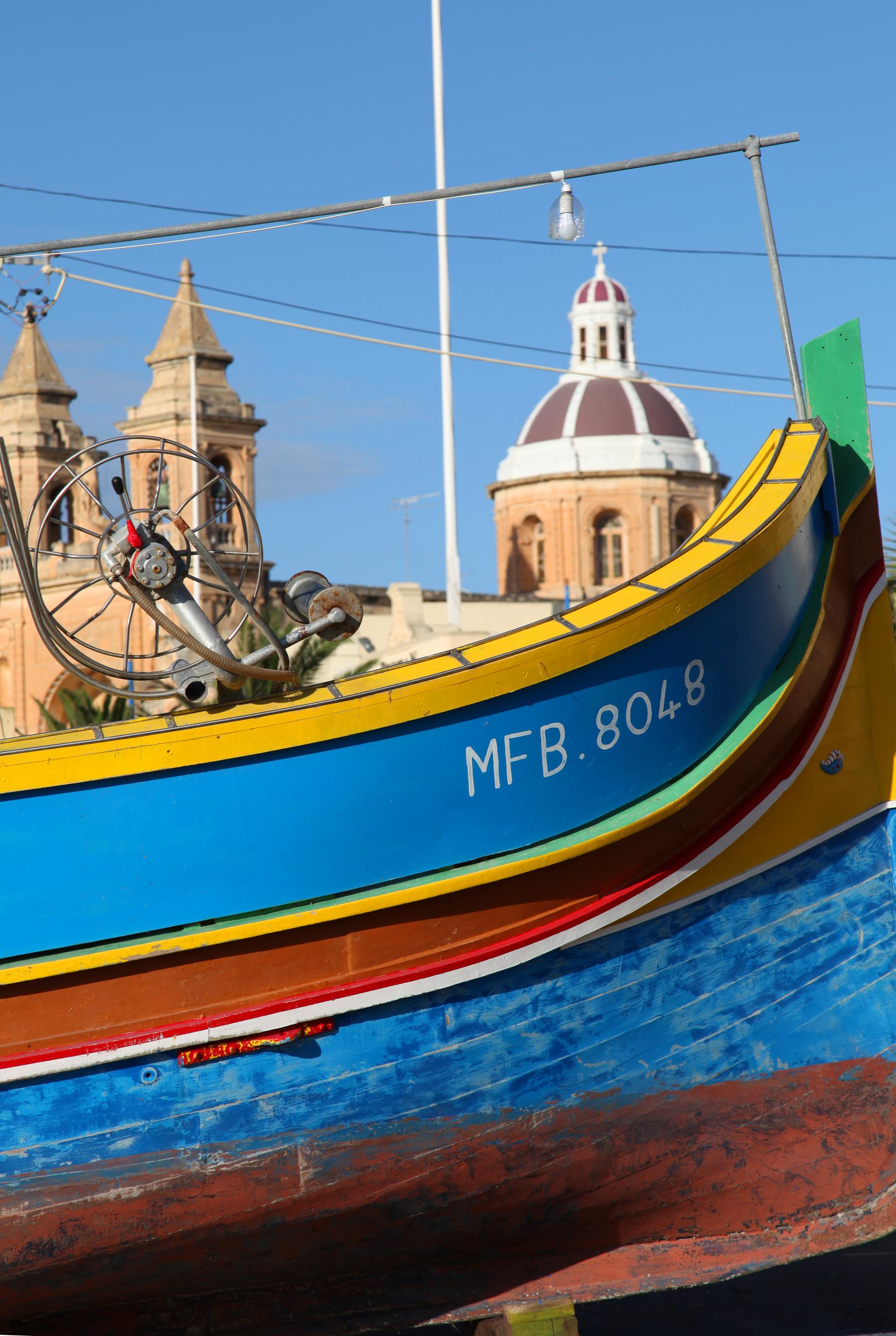 Muelles de Marsaxlokk, por GERARD DECQ
