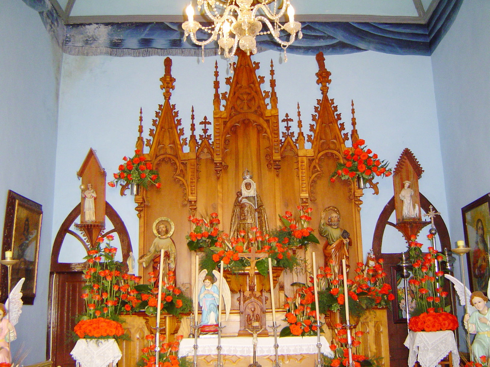 La ermita de San Juan Bautista en la Playa de San Marcos, por Roberto Gonzalez