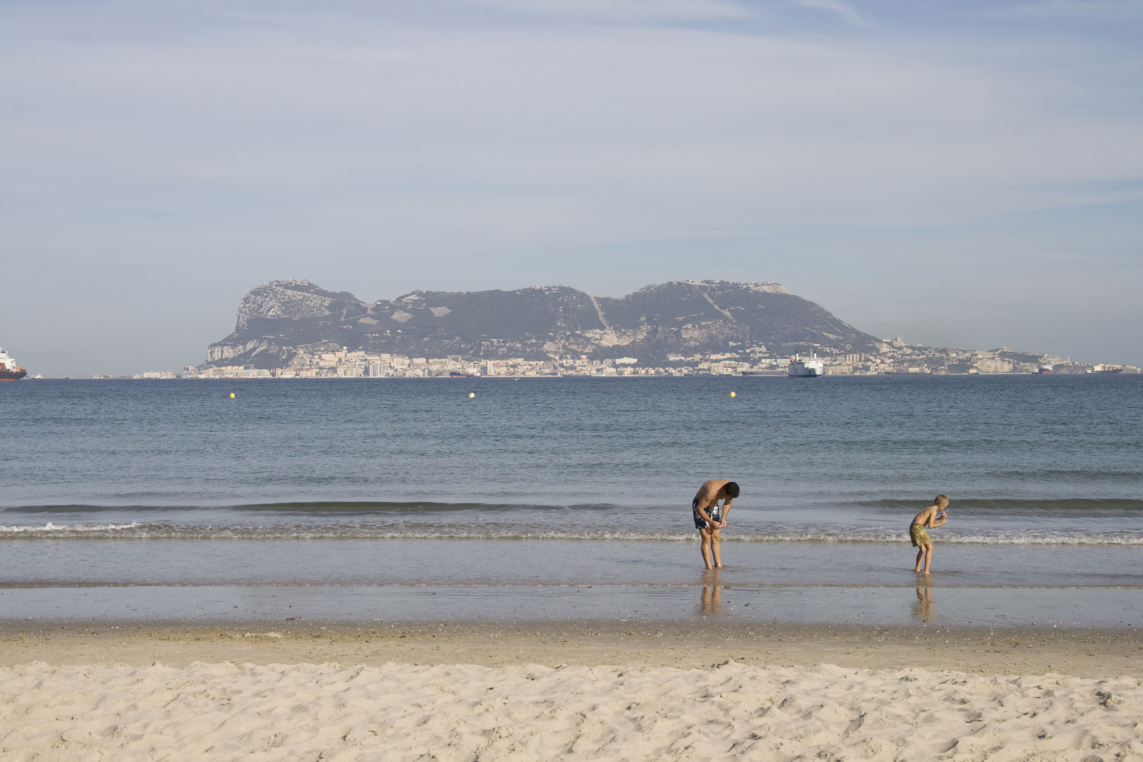 Playa del Rinconcillo, por Francisco Gallego