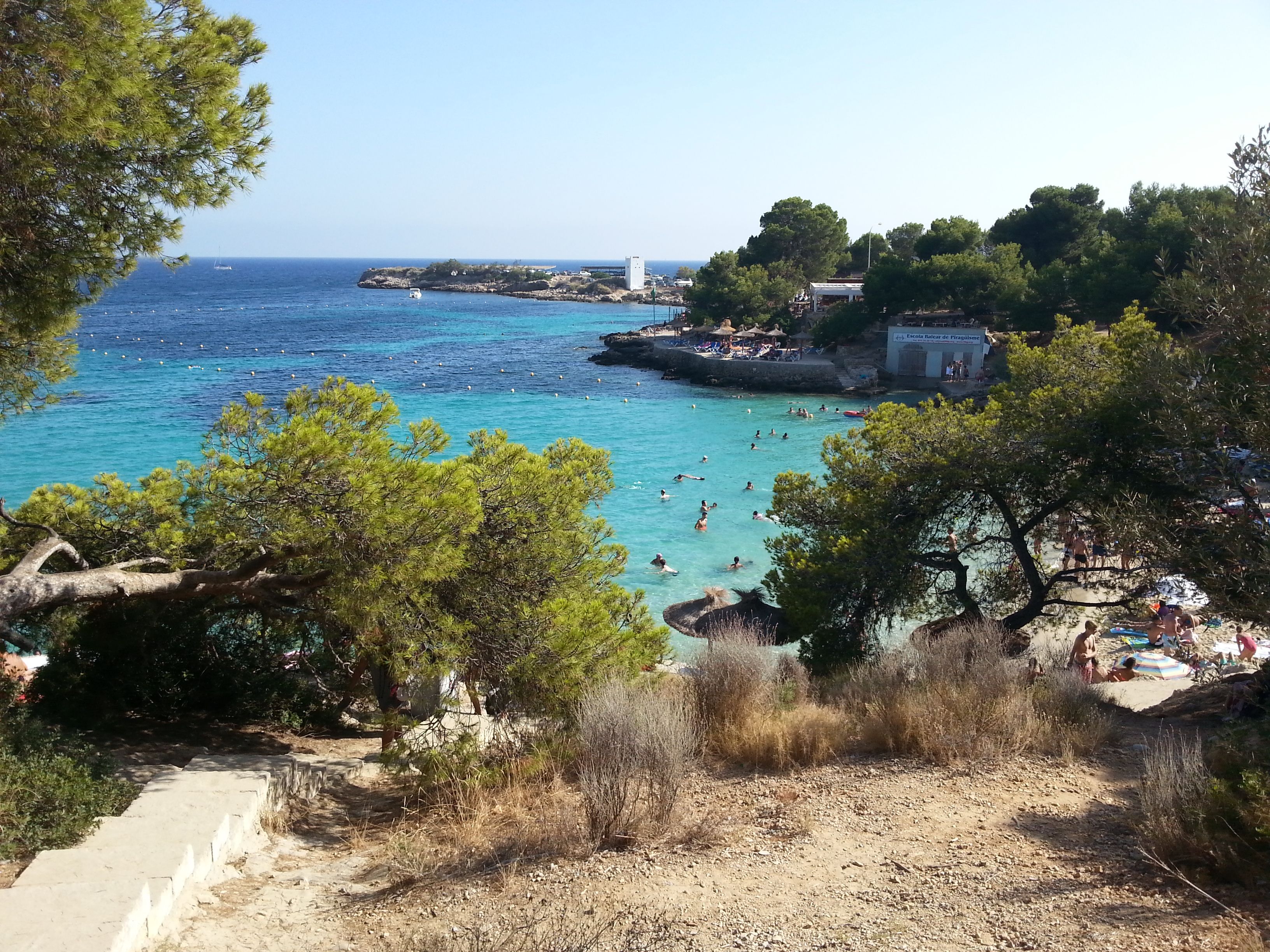 Cala Illetes, por Ana Samberro