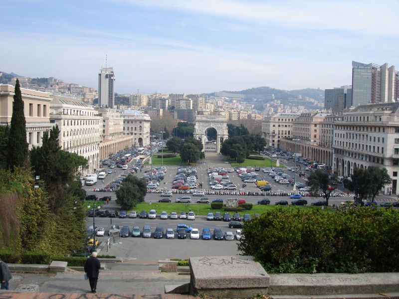 Piazza Corvetto, por Pedro Jareño