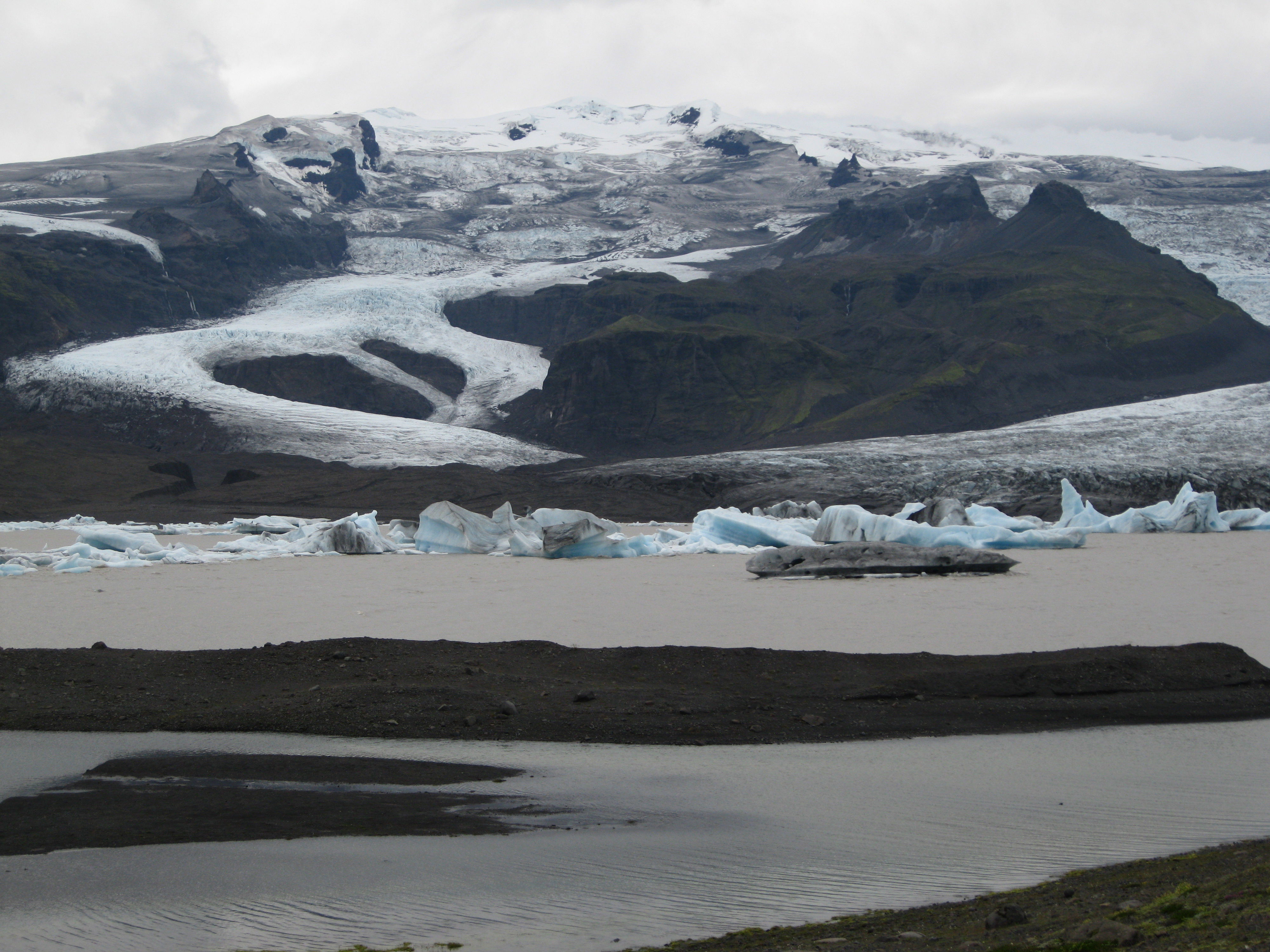 La laguna glaciar de Breidarlon, por Pamela Ferrari