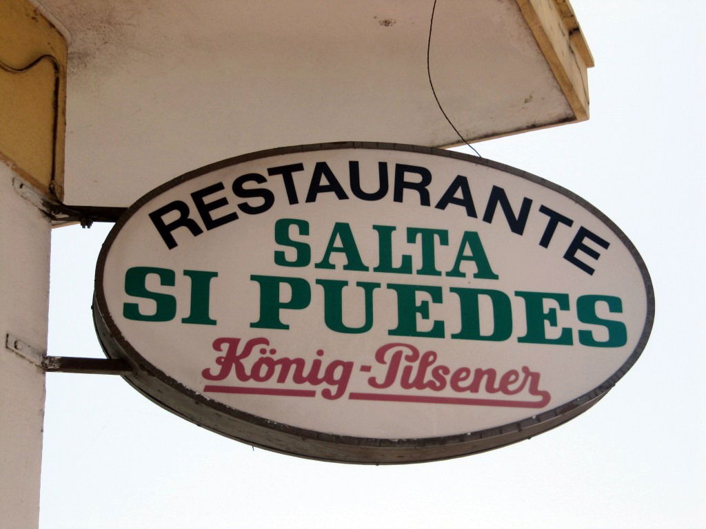 Restaurante Salta si puedes, por Carlos Olmo