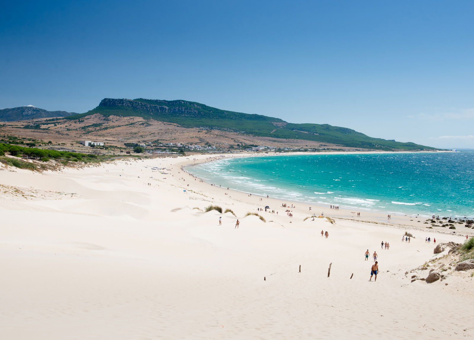 Playa de Bolonia, por Ignacio Izquierdo