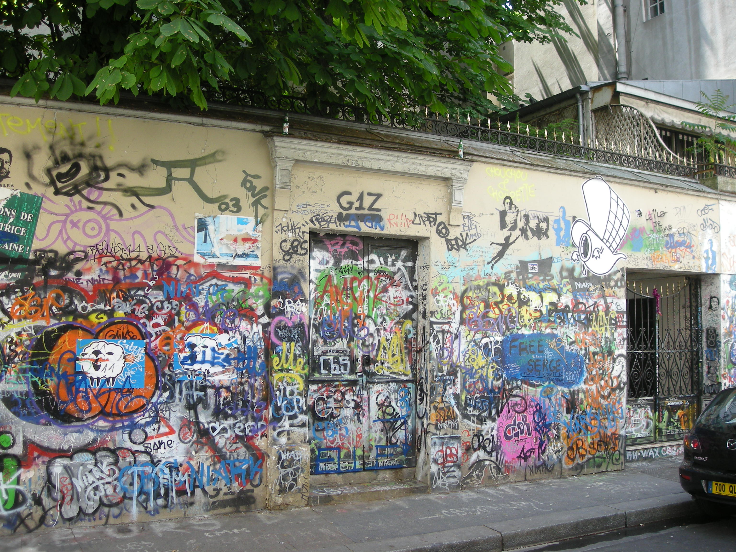 Maison de Serge Gainsbourg, por dimi