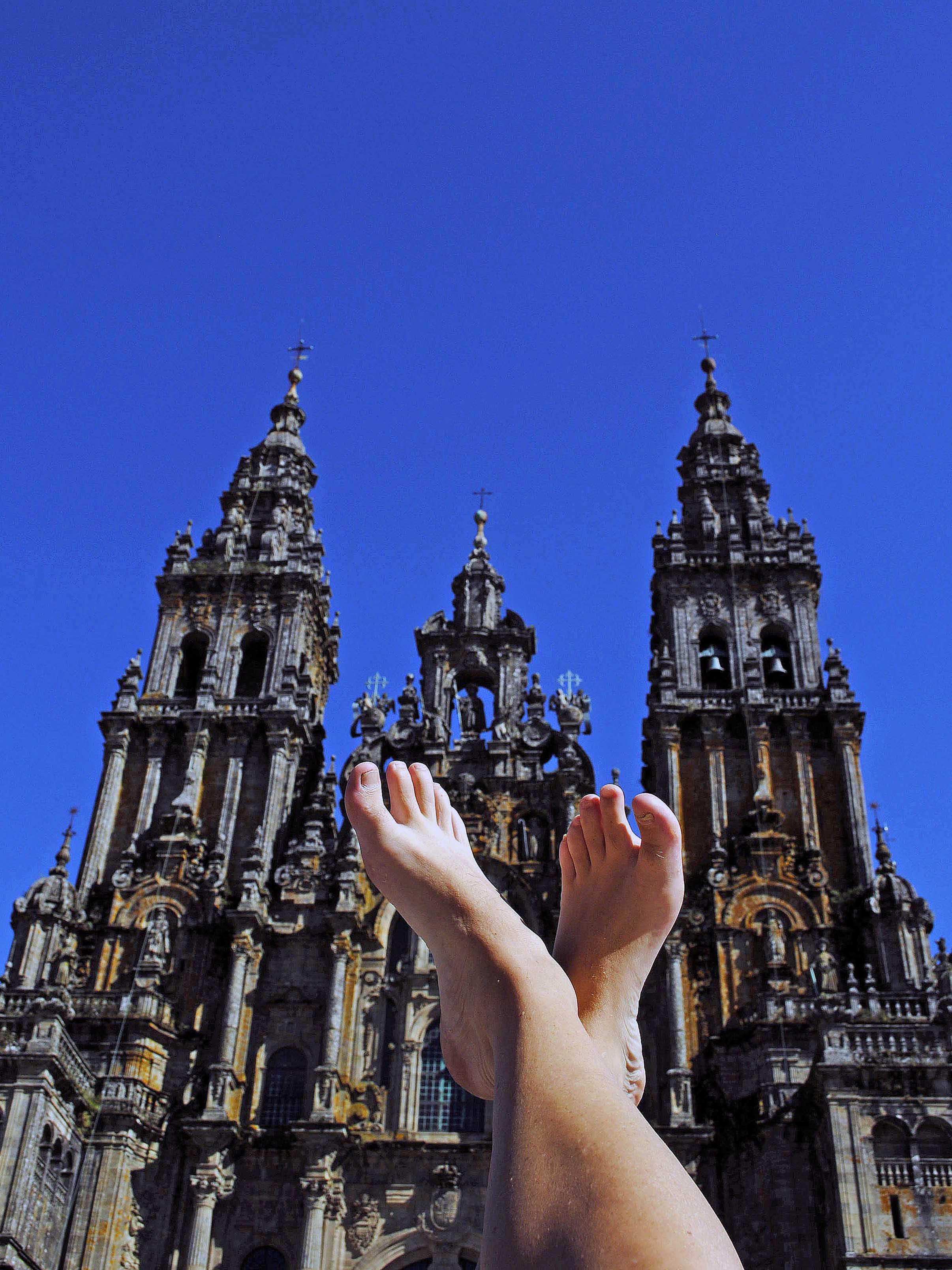 Camino de Santiago Portugués (Llegada a Santiago), por Flepy Avalos