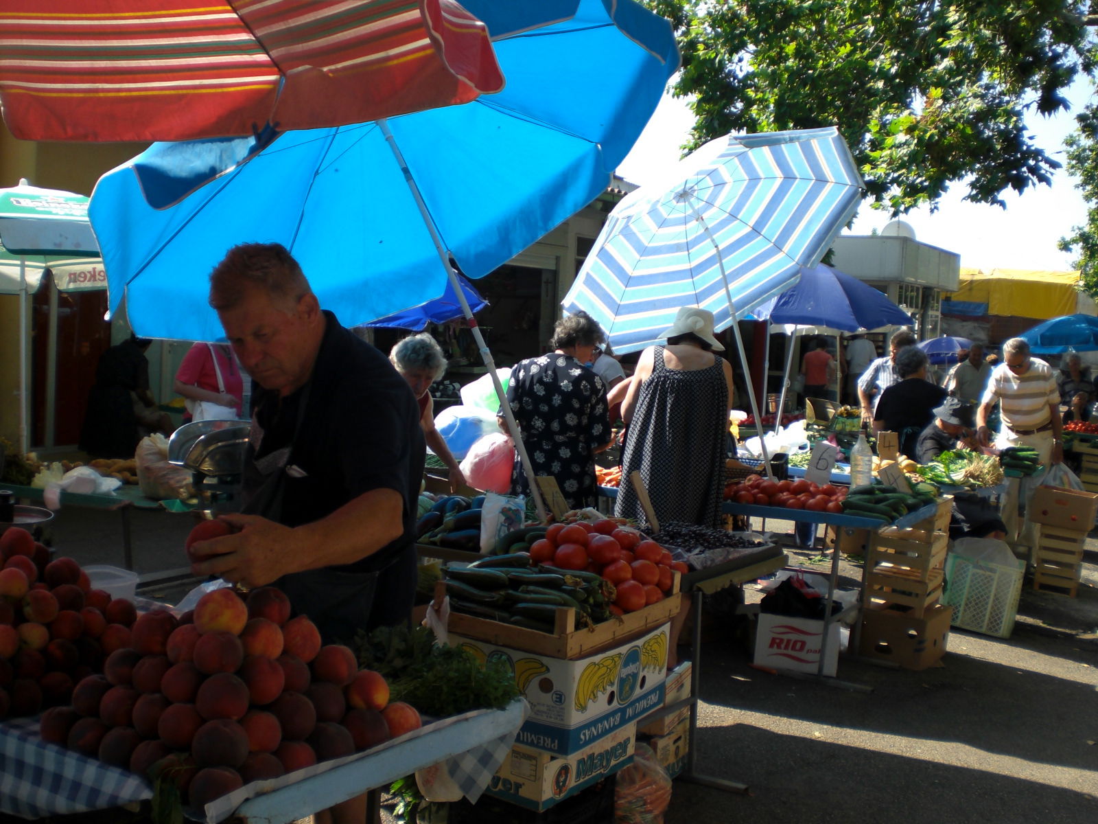 Mercado de la puerta dorada, por paulinette