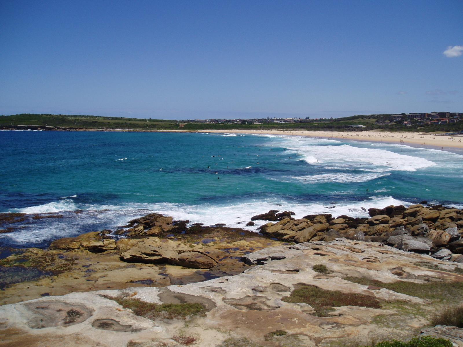 Playa de Maroubra, por Mariana Vozone