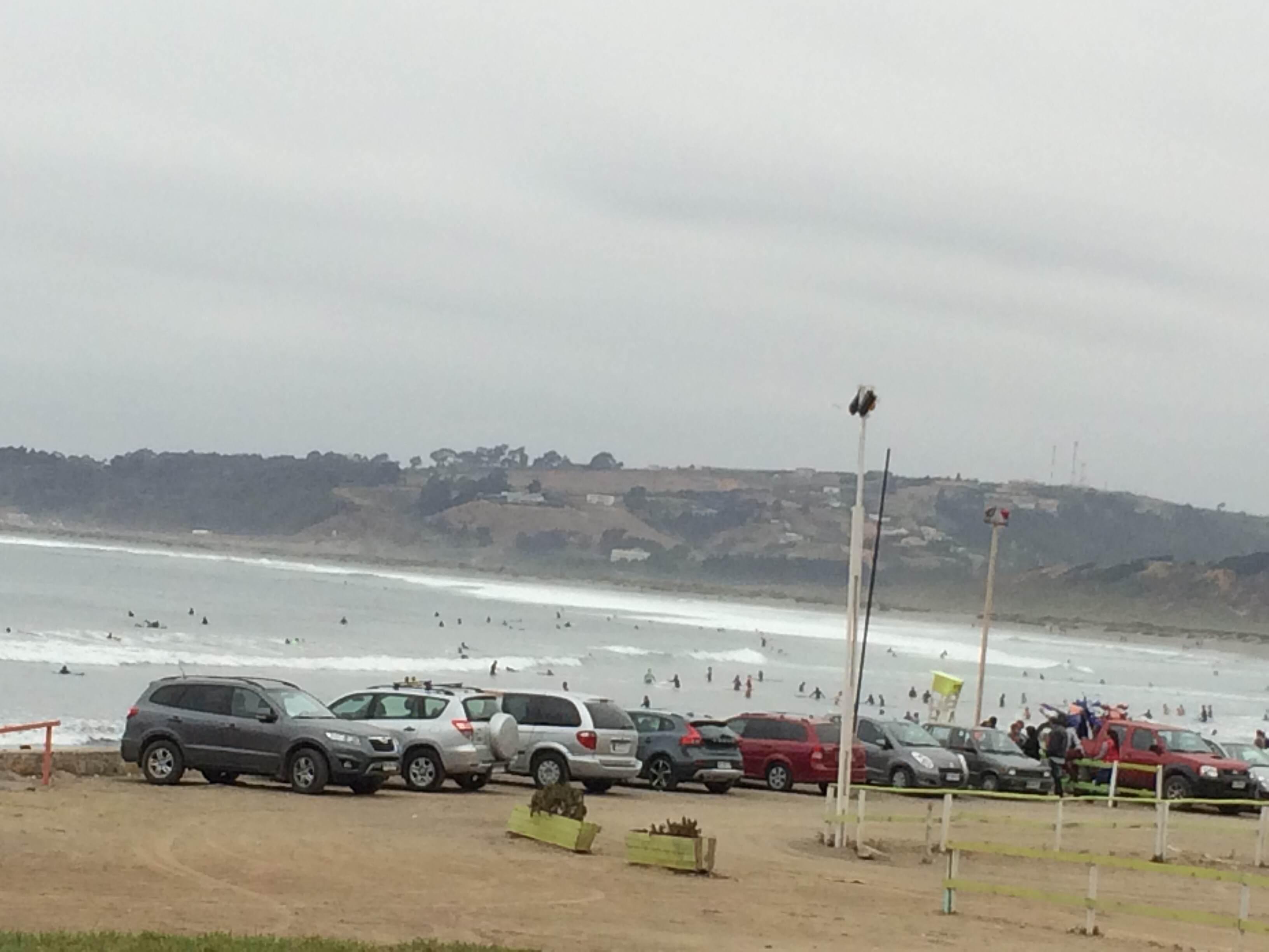 Playa de Concón, por María Salazar