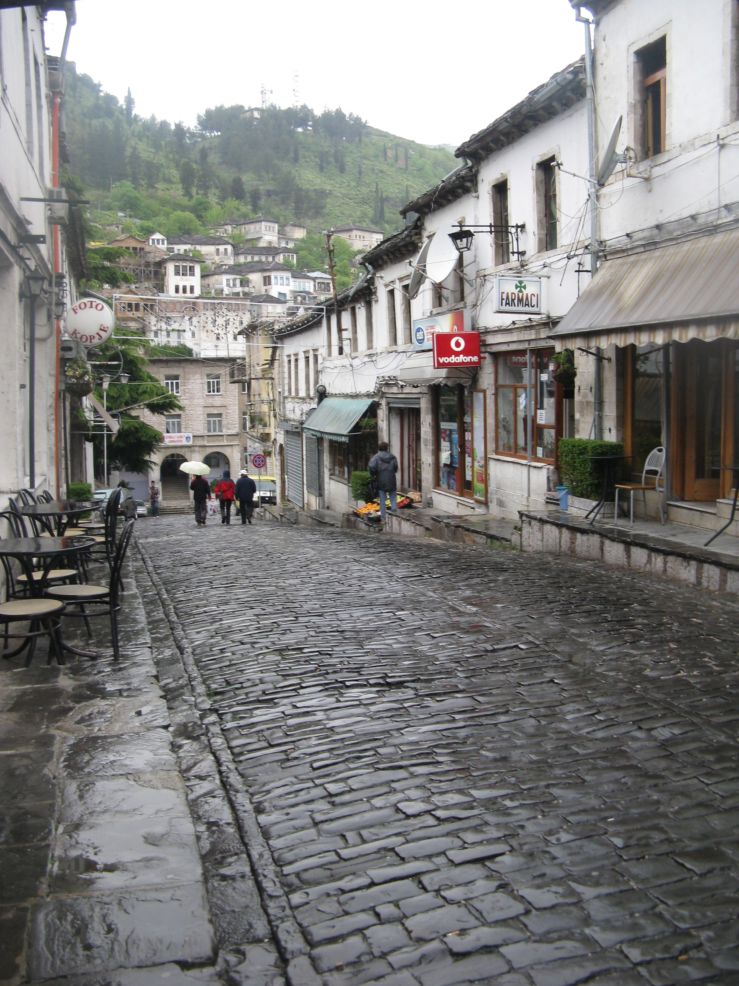 Las calles de Girocastro, por Luca Tocco