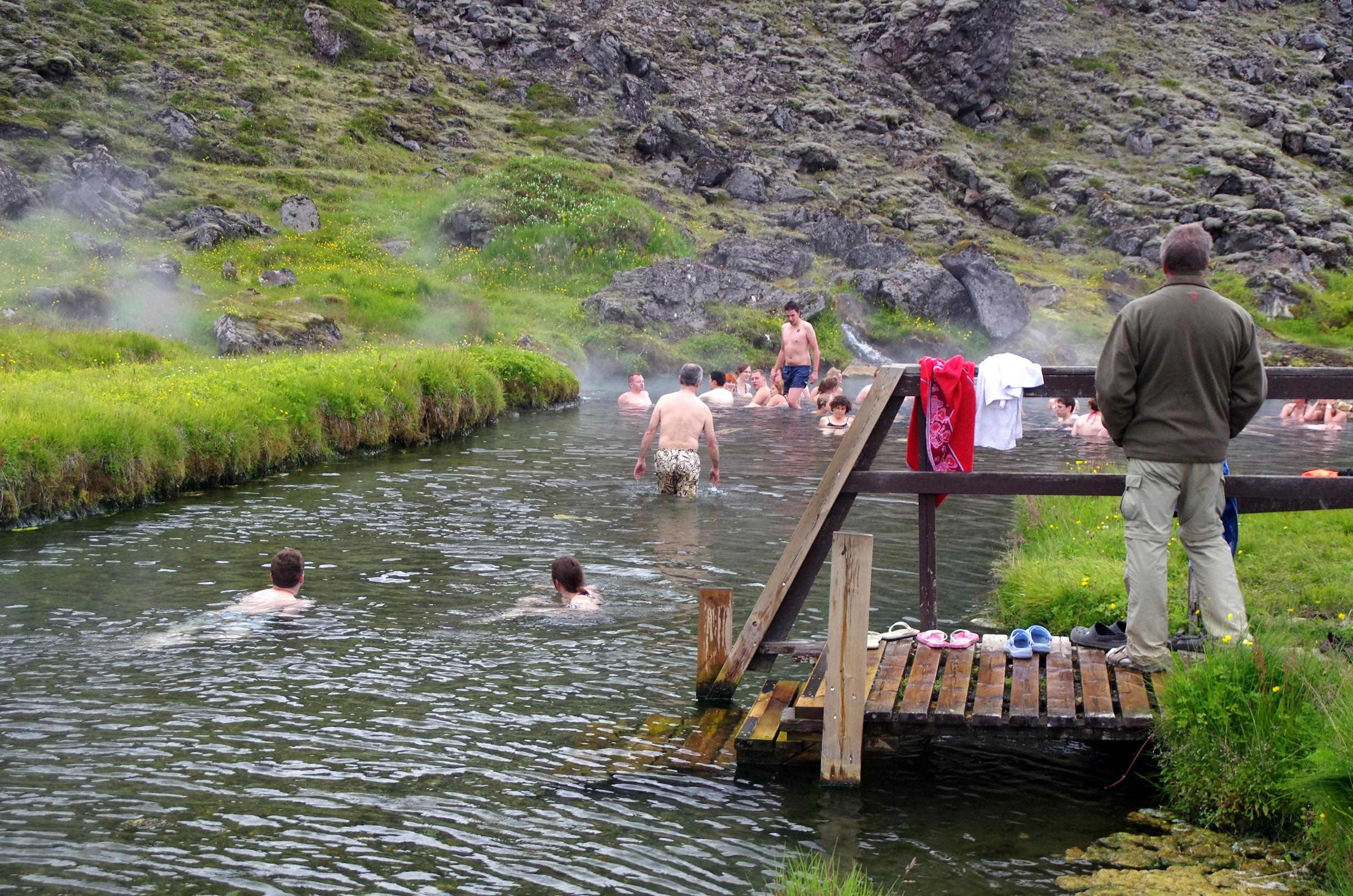 Aguas termales Landmannalaugar, por Grégoire Sieuw