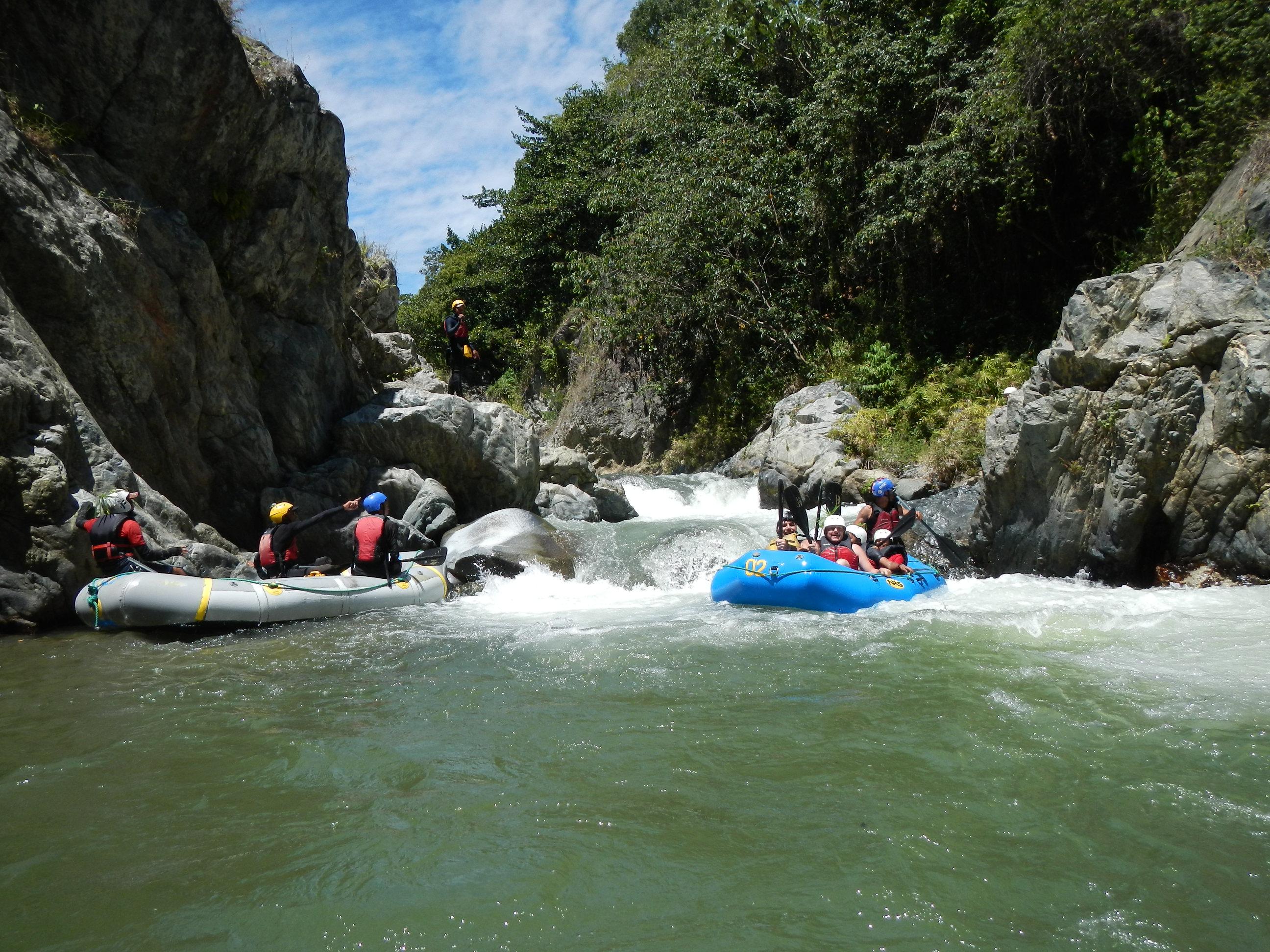 Rafting Baiguate, por Rafael Blando