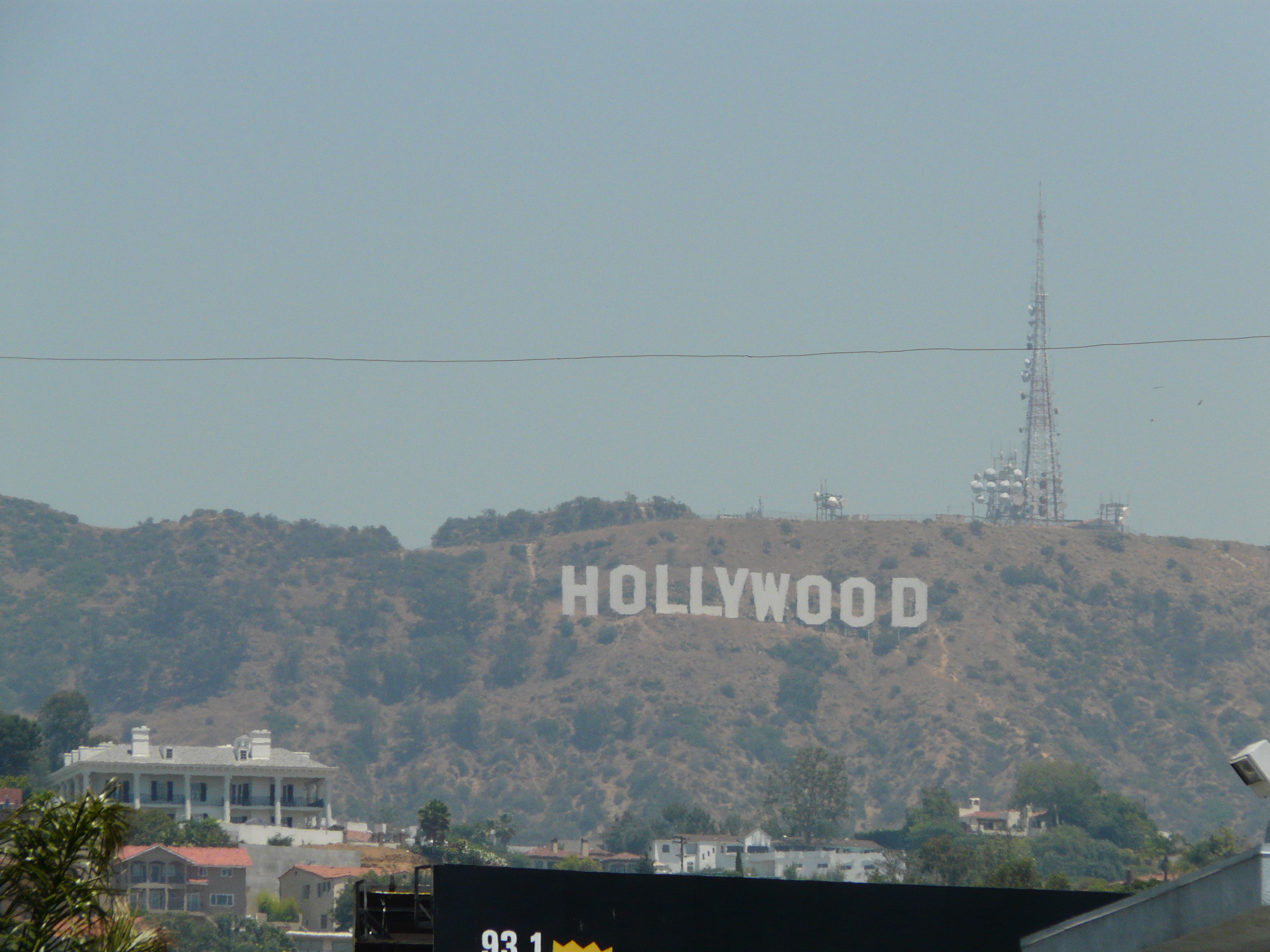 Cartel de Hollywood, por Pedro Jareño