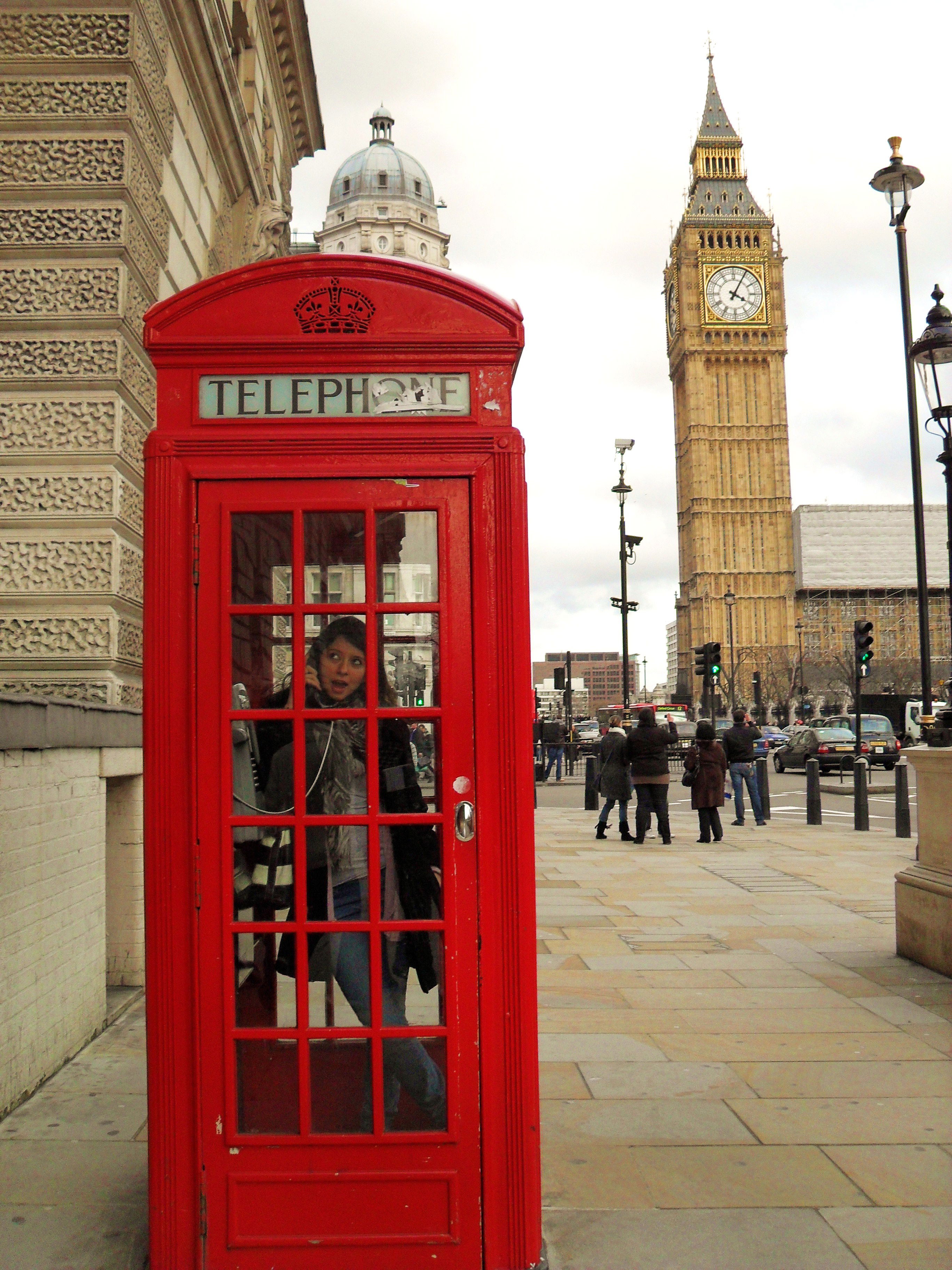 Las cabinas rojas de Londres, por Daniela VILLARREAL