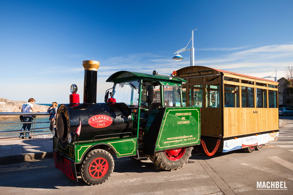 Tren Turístico de Llanes, por Víctor Gómez - machbel