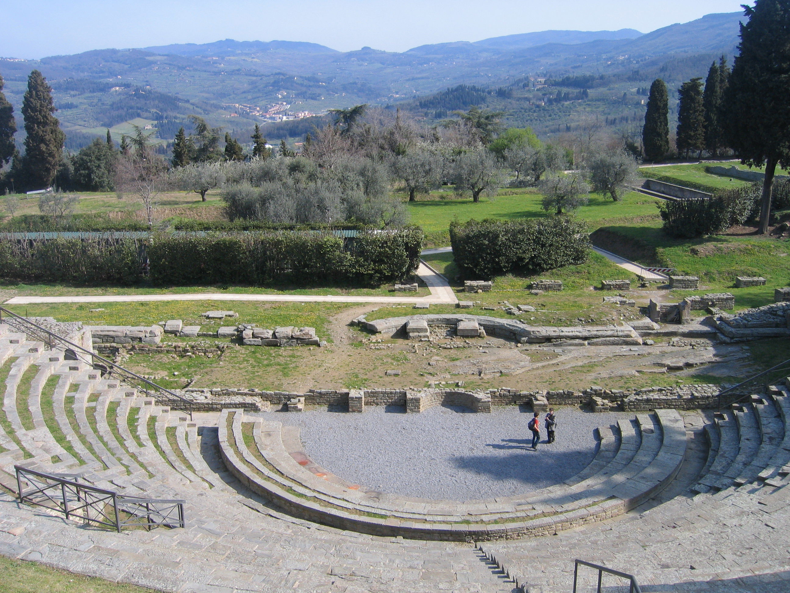 Fiesole, por Arno
