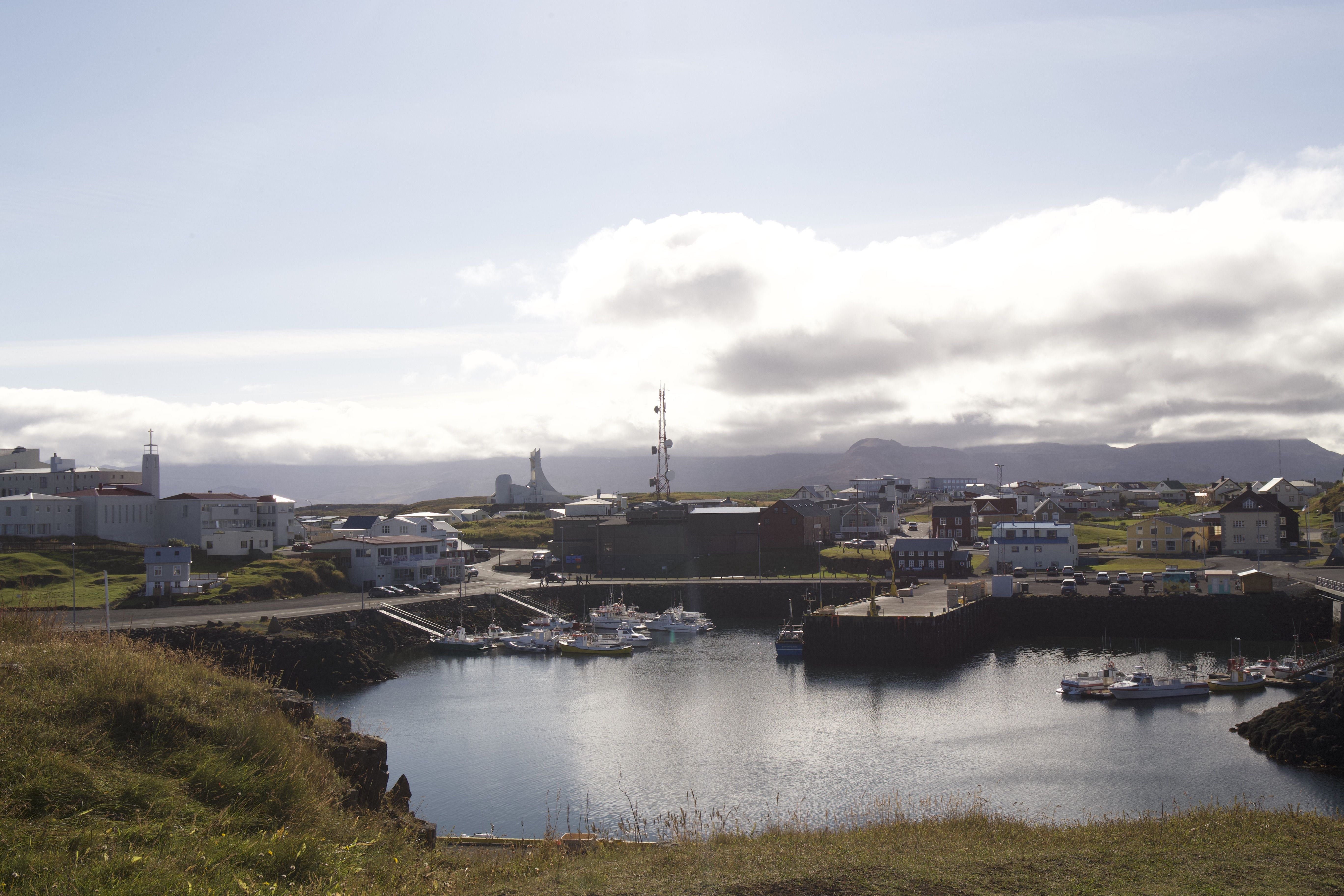 Puerto de Stykkishólmsbær, por Sandra Otero