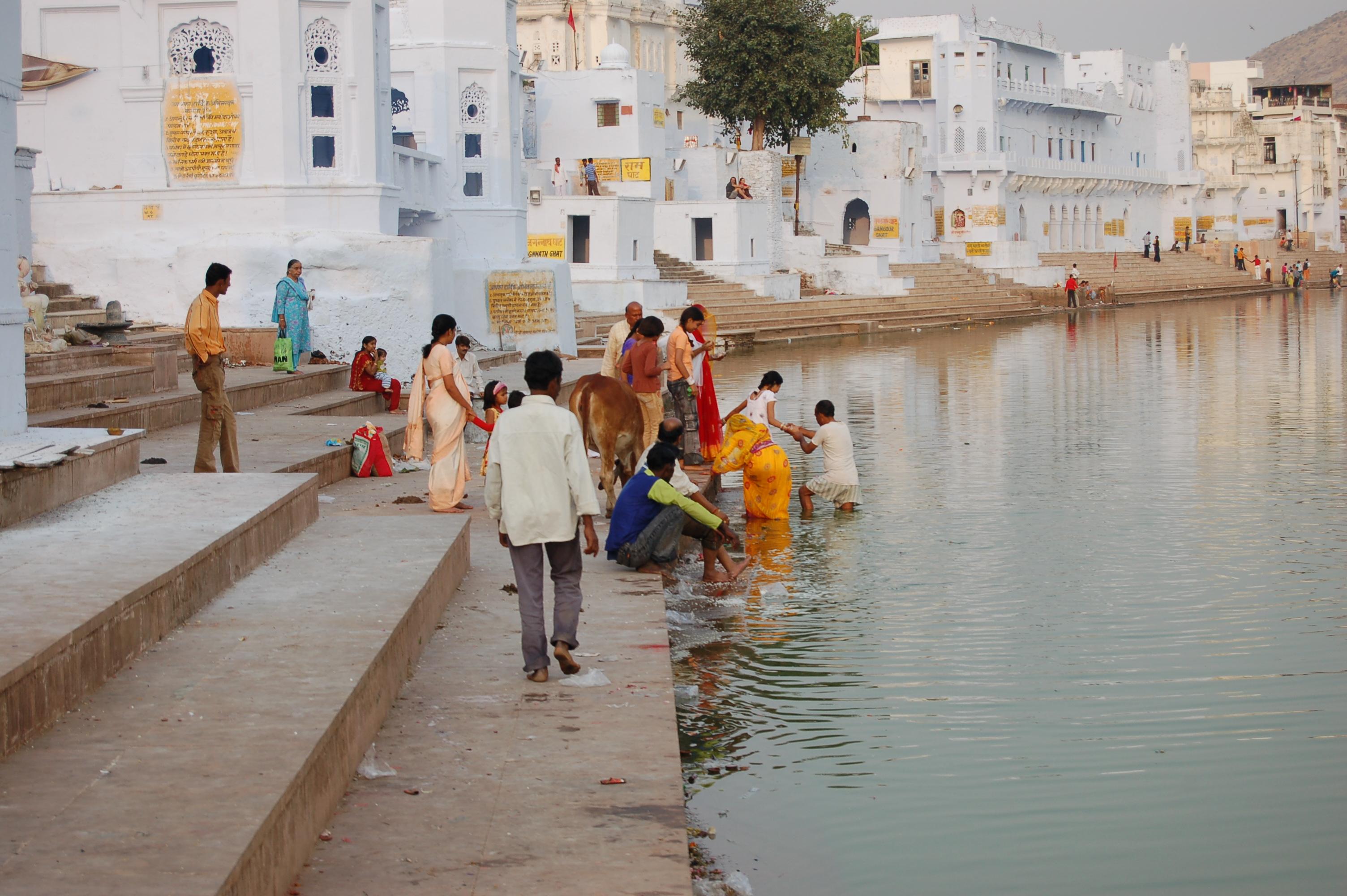 Ghats de Pushkar, por Kris por el mundo