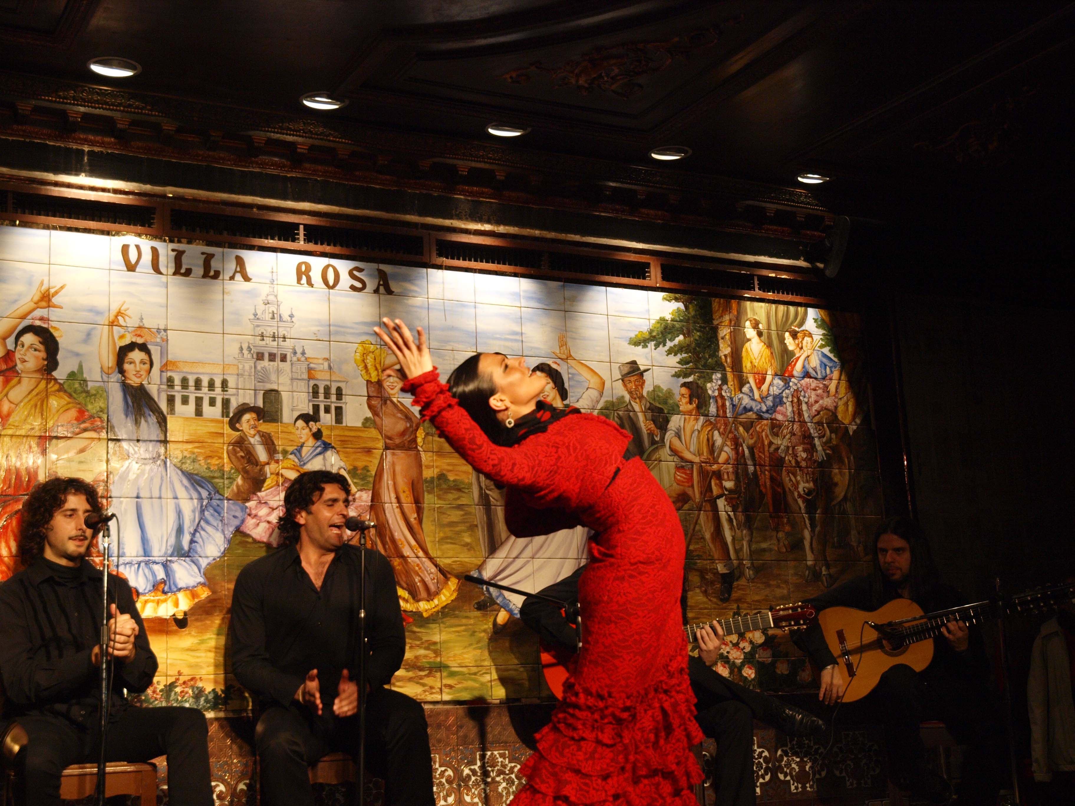 Tablao Flamenco Villa Rosa, por Rebeca García
