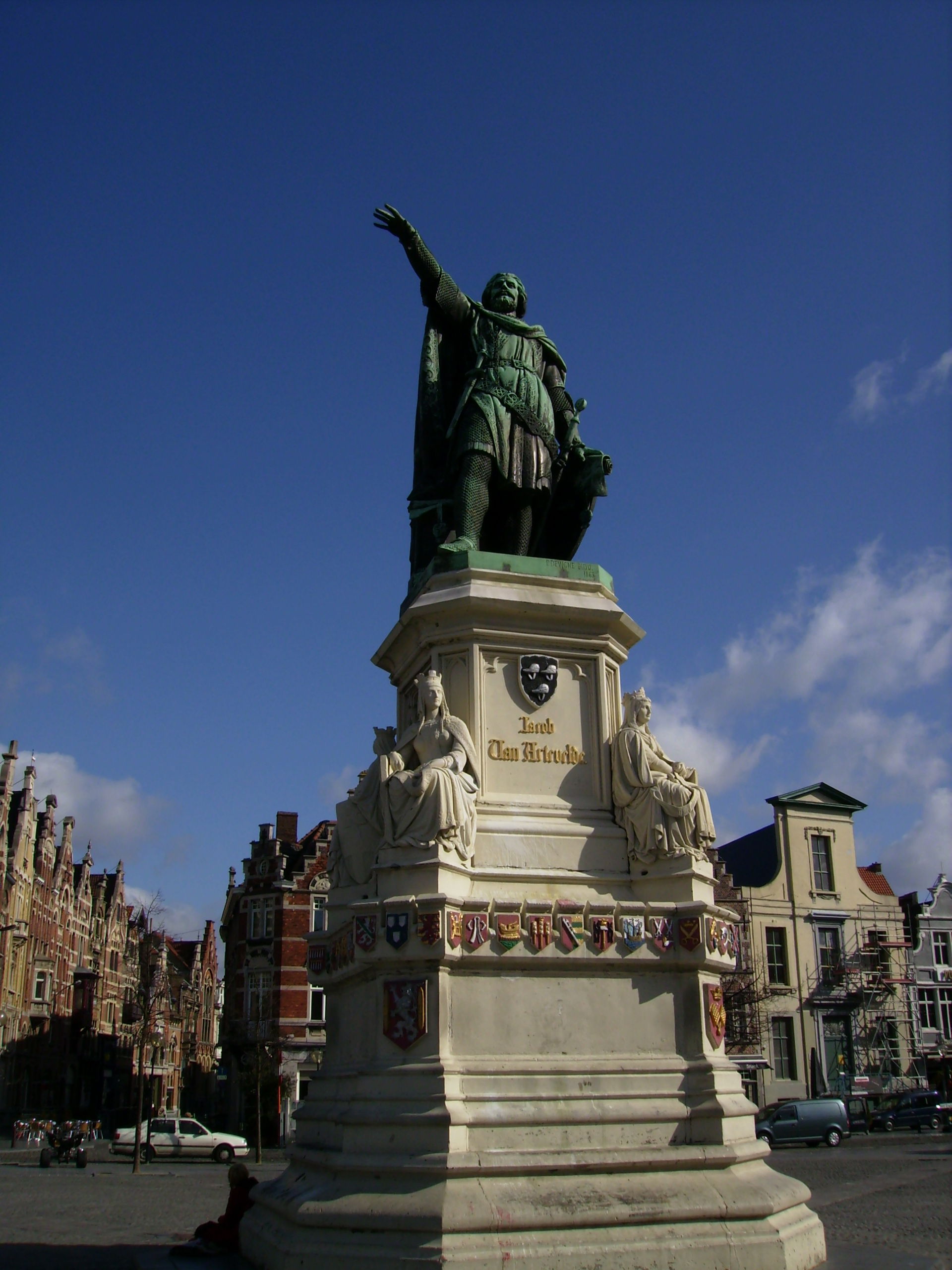 Vrijdagmarkt - Plaza del Viernes, por Maria Peiró