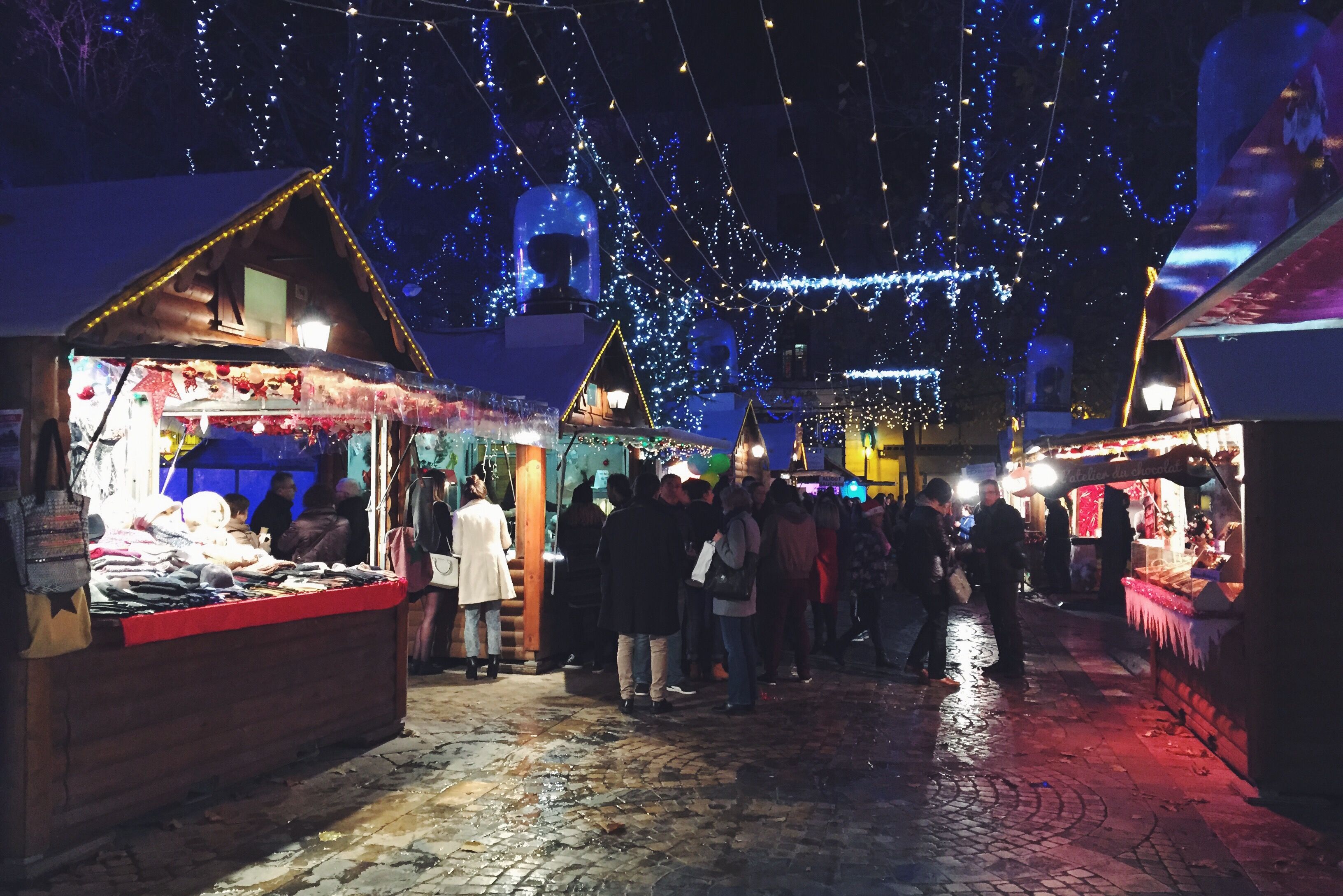 Marché de Noël de Carcassone, por Victor del Río Espada